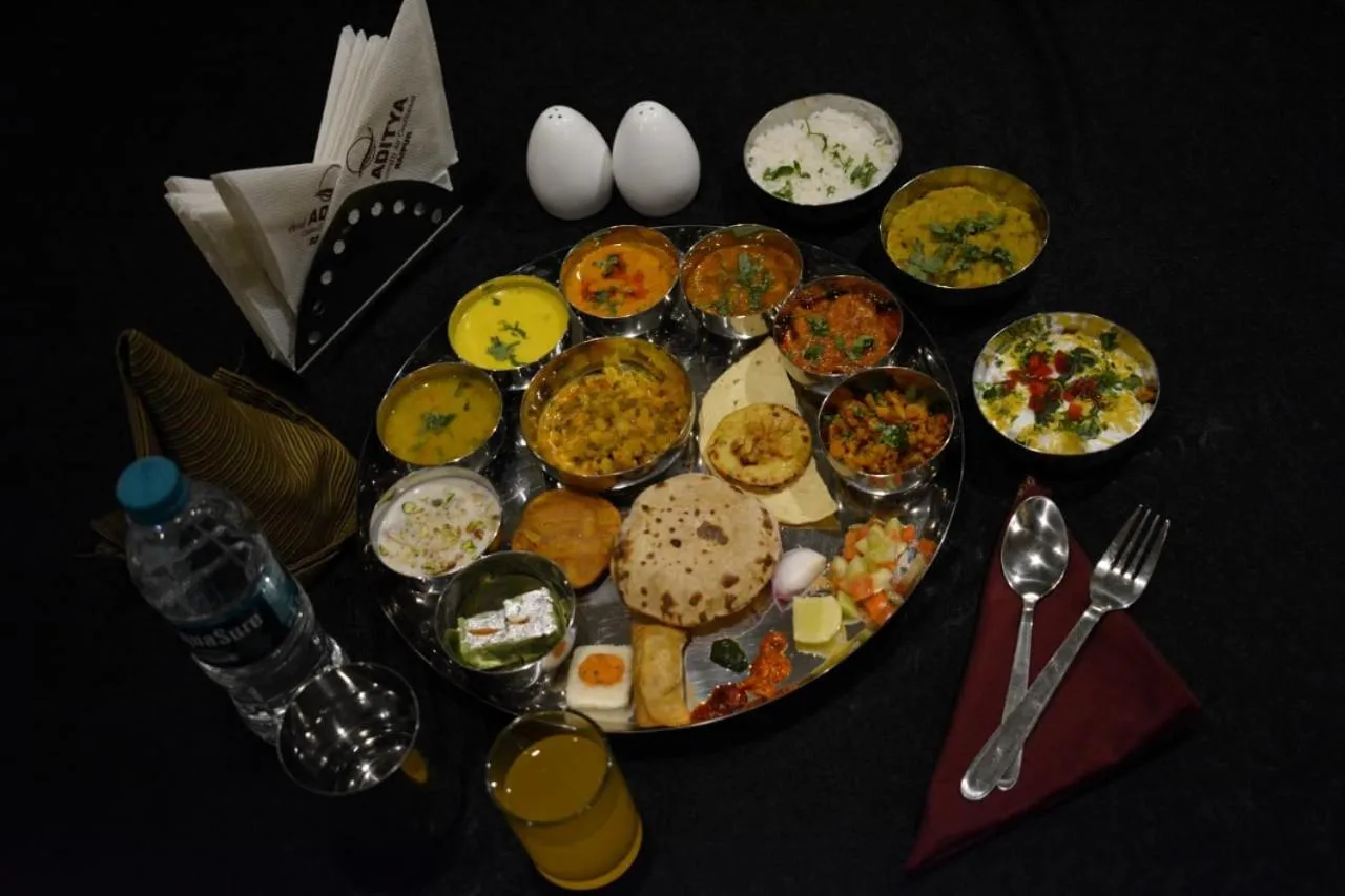 Food and drinks in Hotel Aditya
