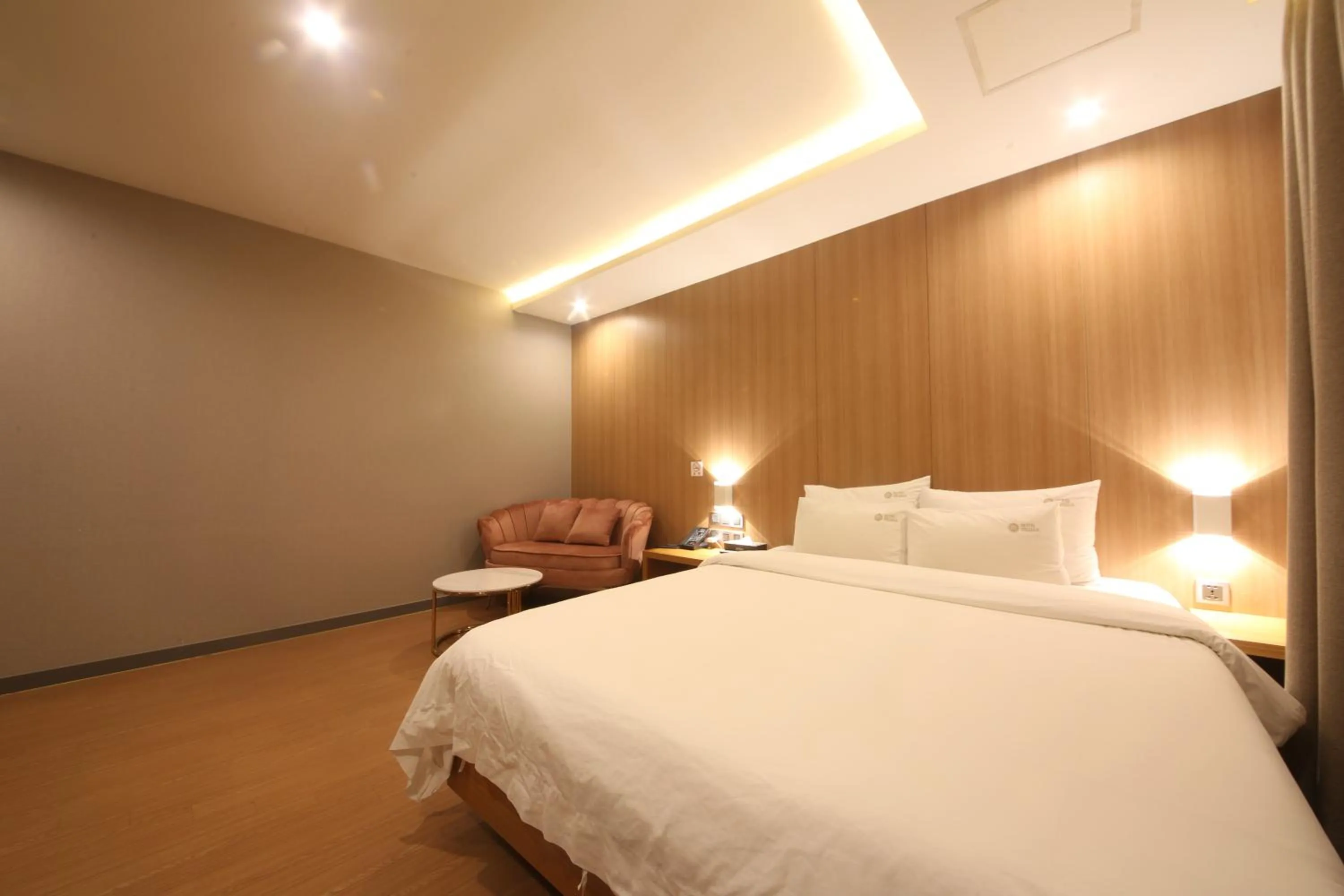 Bed in Hotel Prima Busan