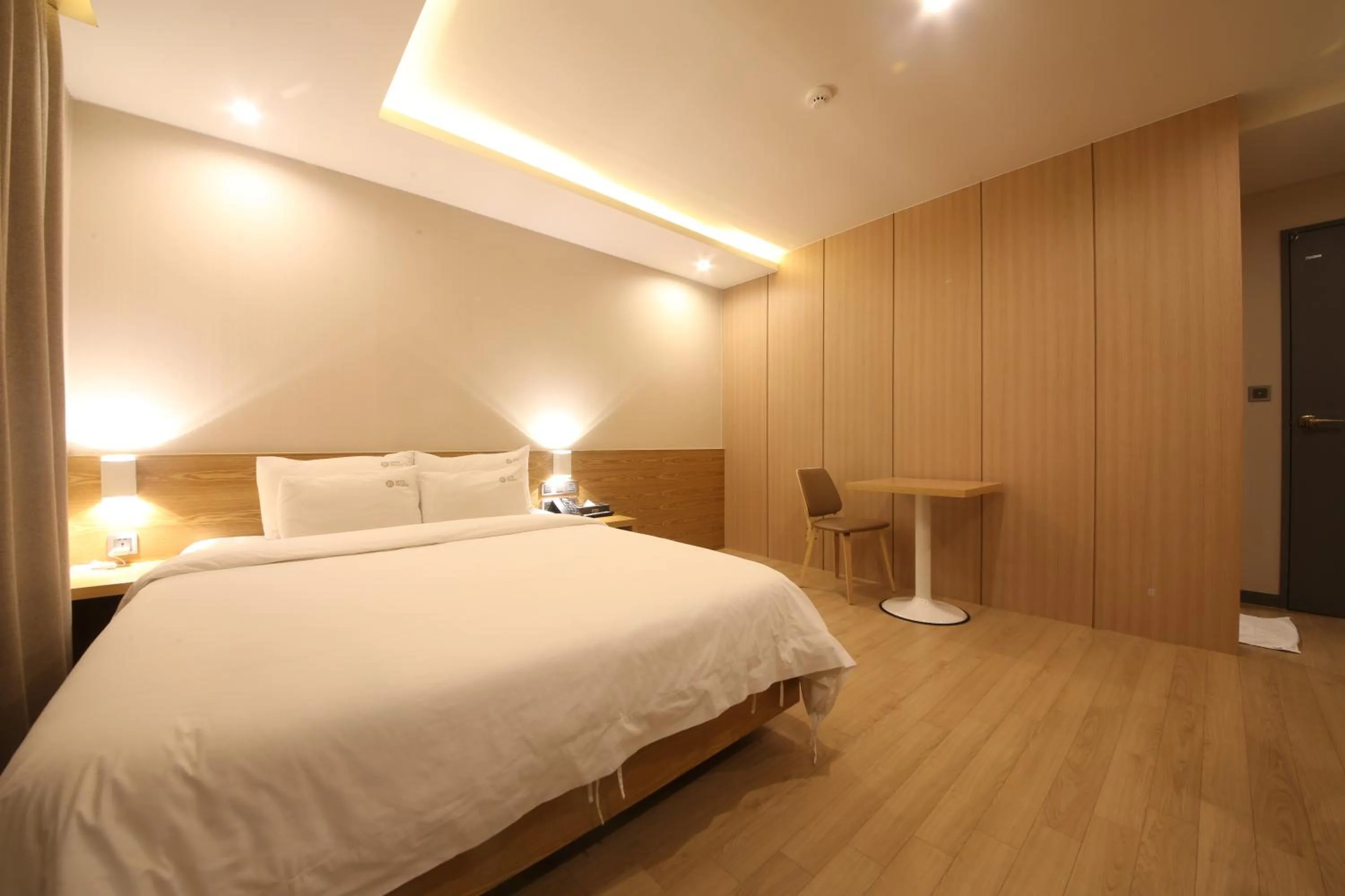 Bed in Hotel Prima Busan