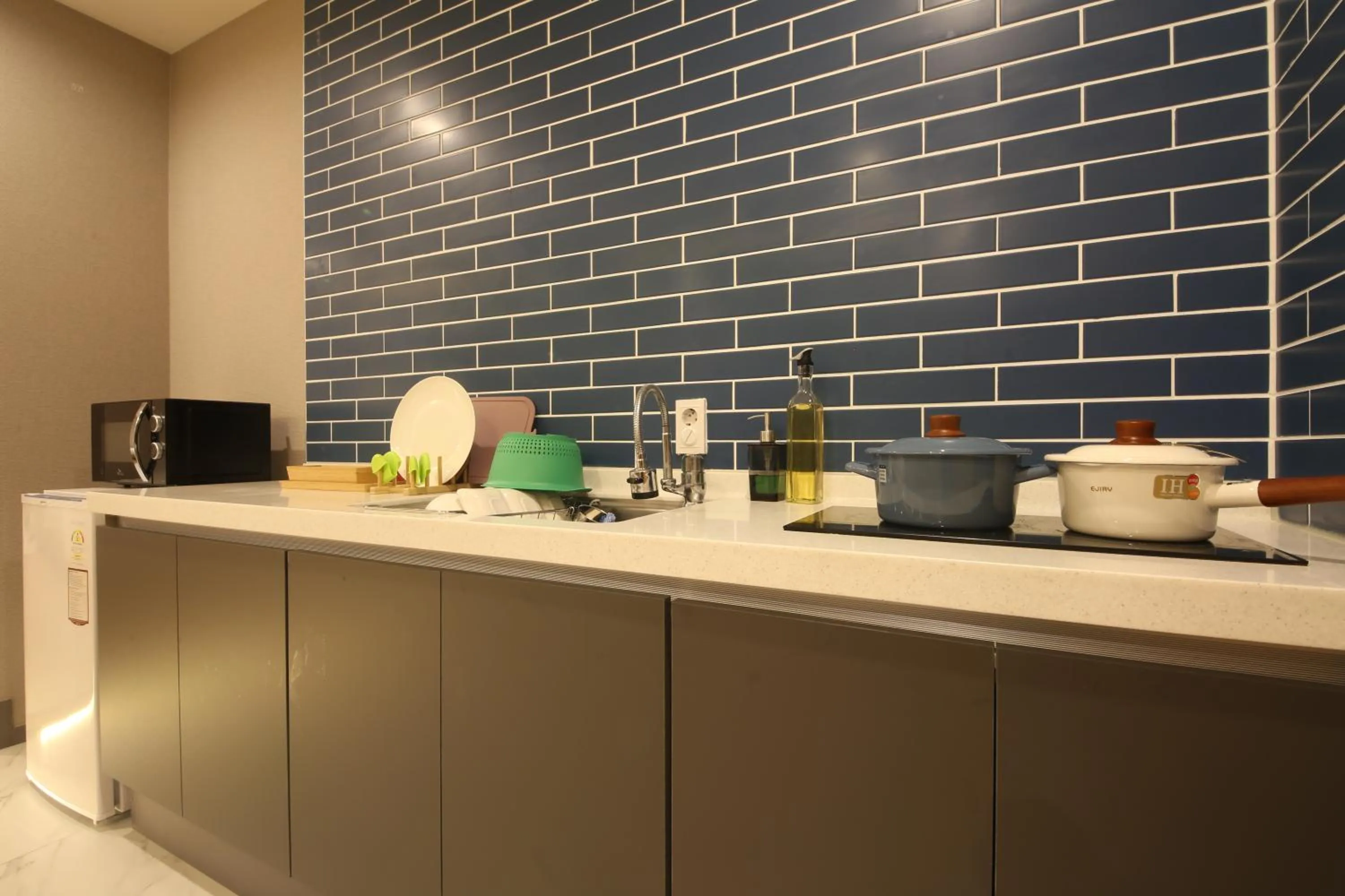 Kitchen or kitchenette in Hotel Prima Busan