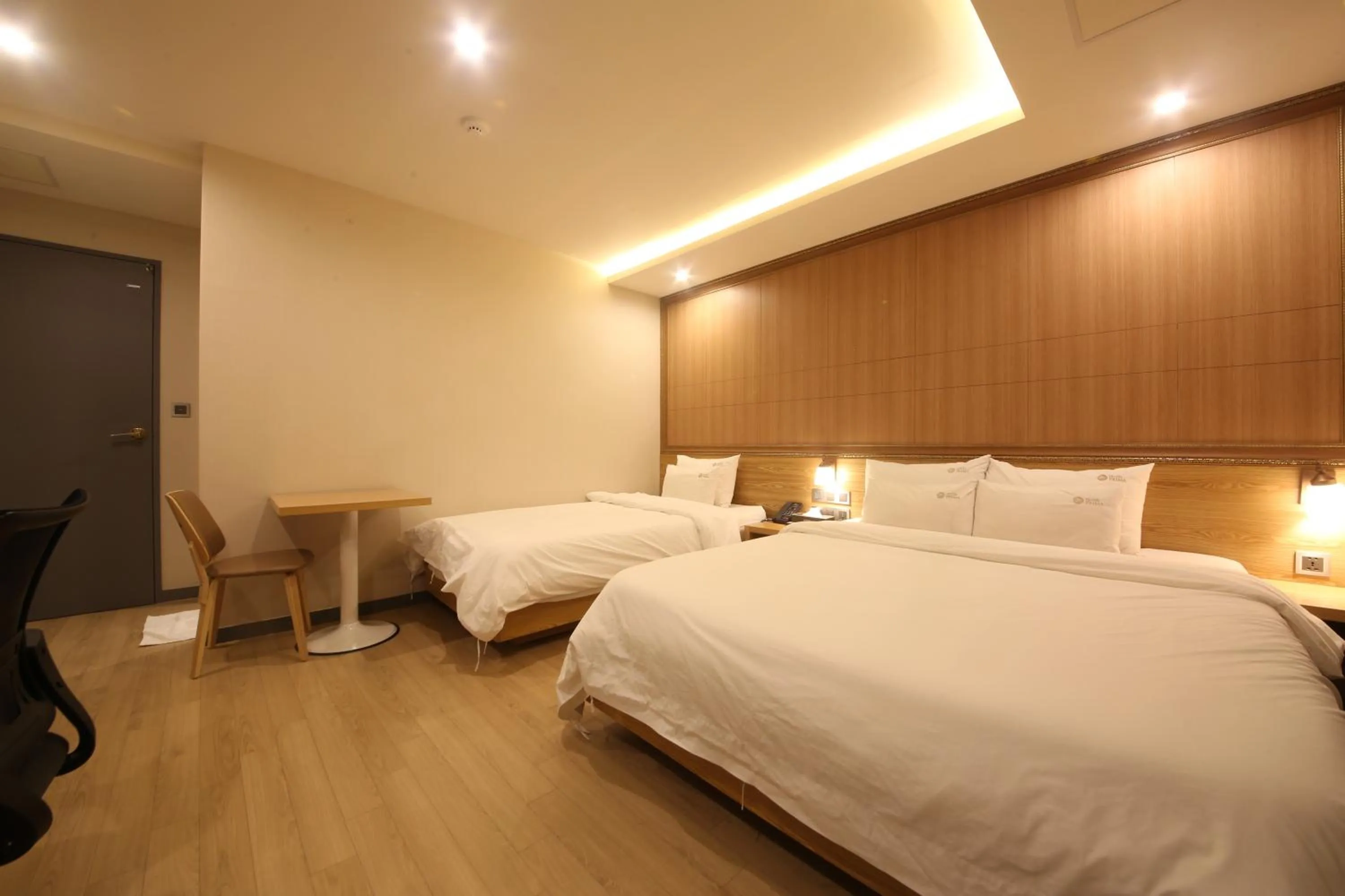 Bed in Hotel Prima Busan