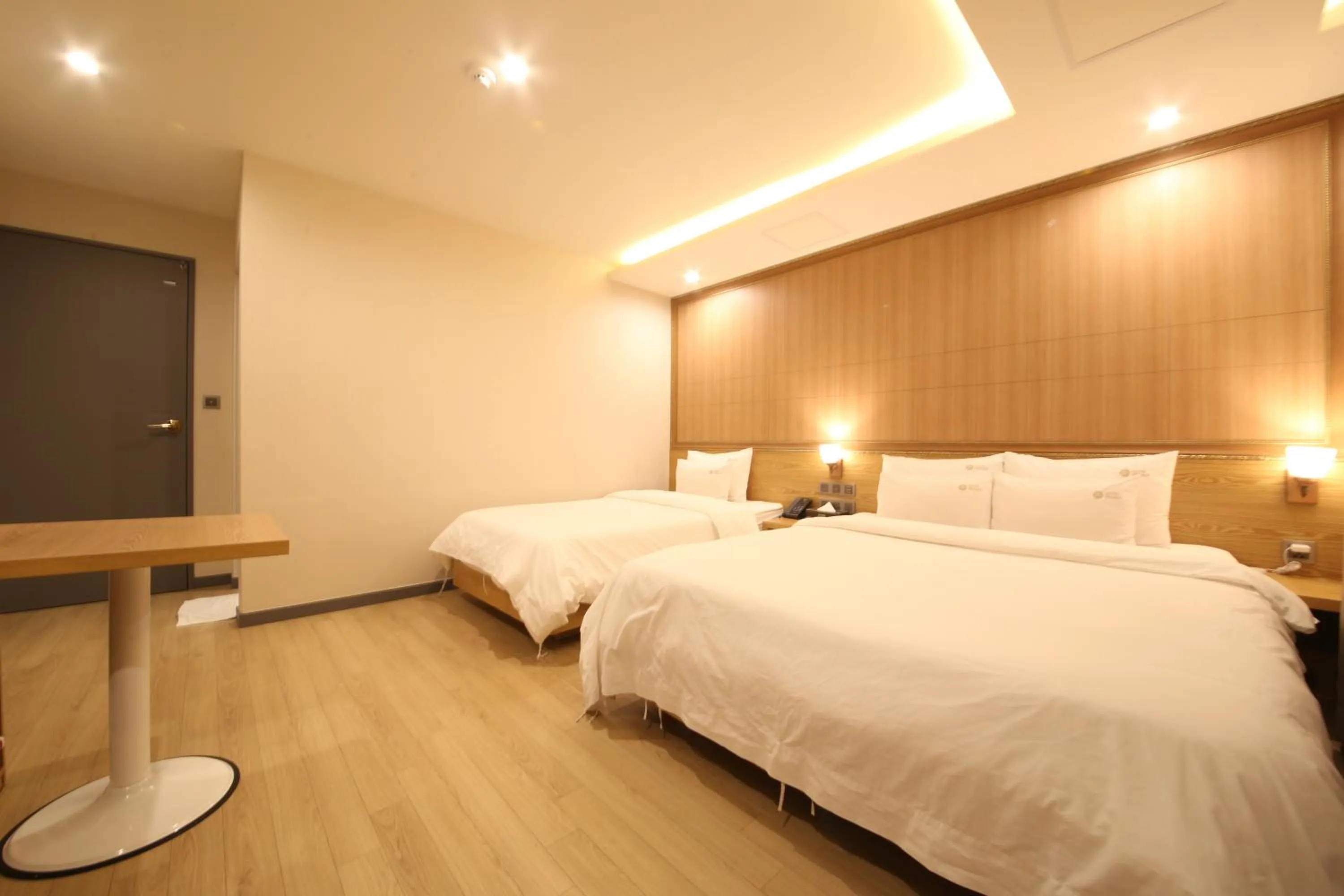 Bed in Hotel Prima Busan