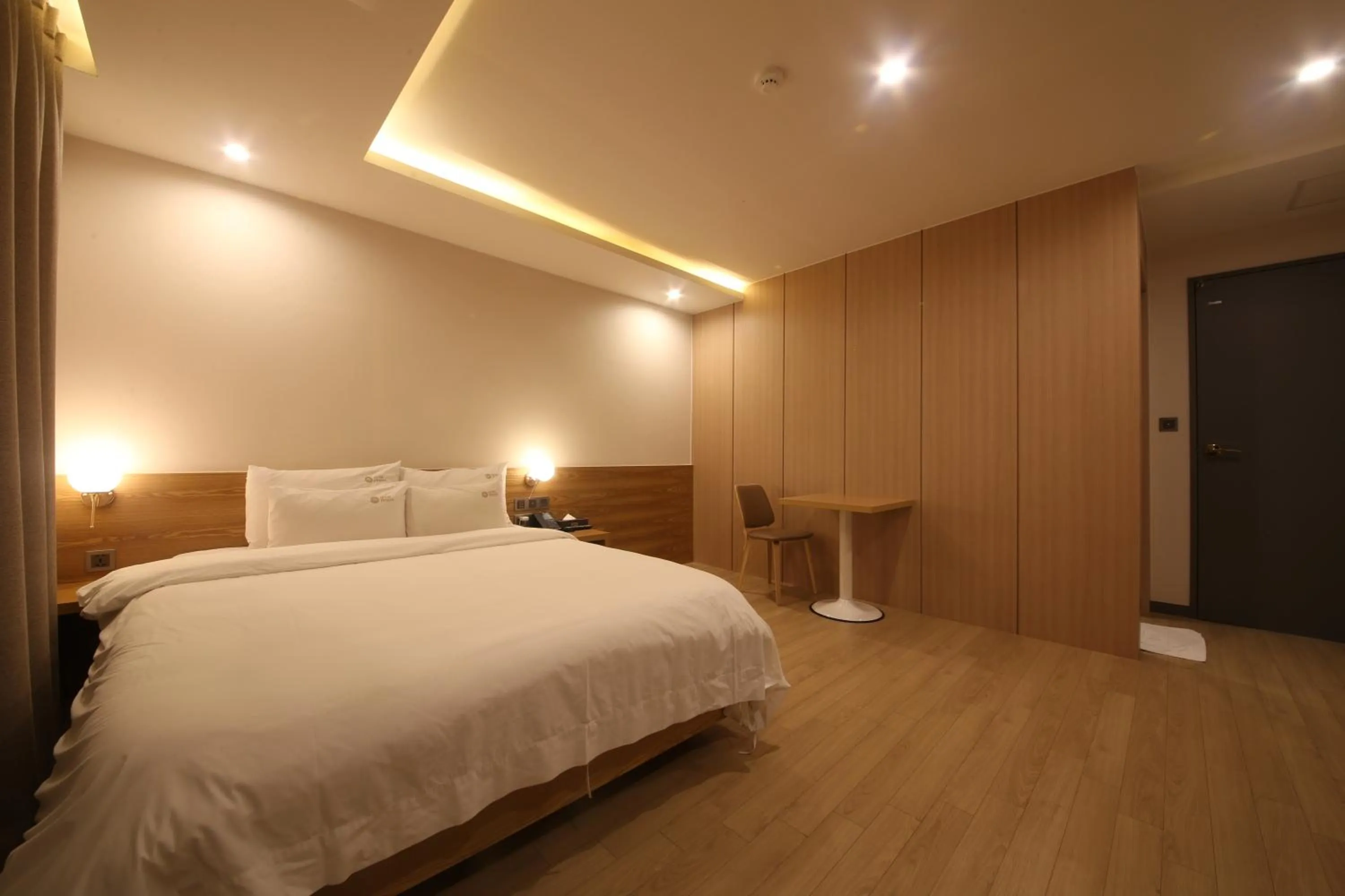 Bed in Hotel Prima Busan