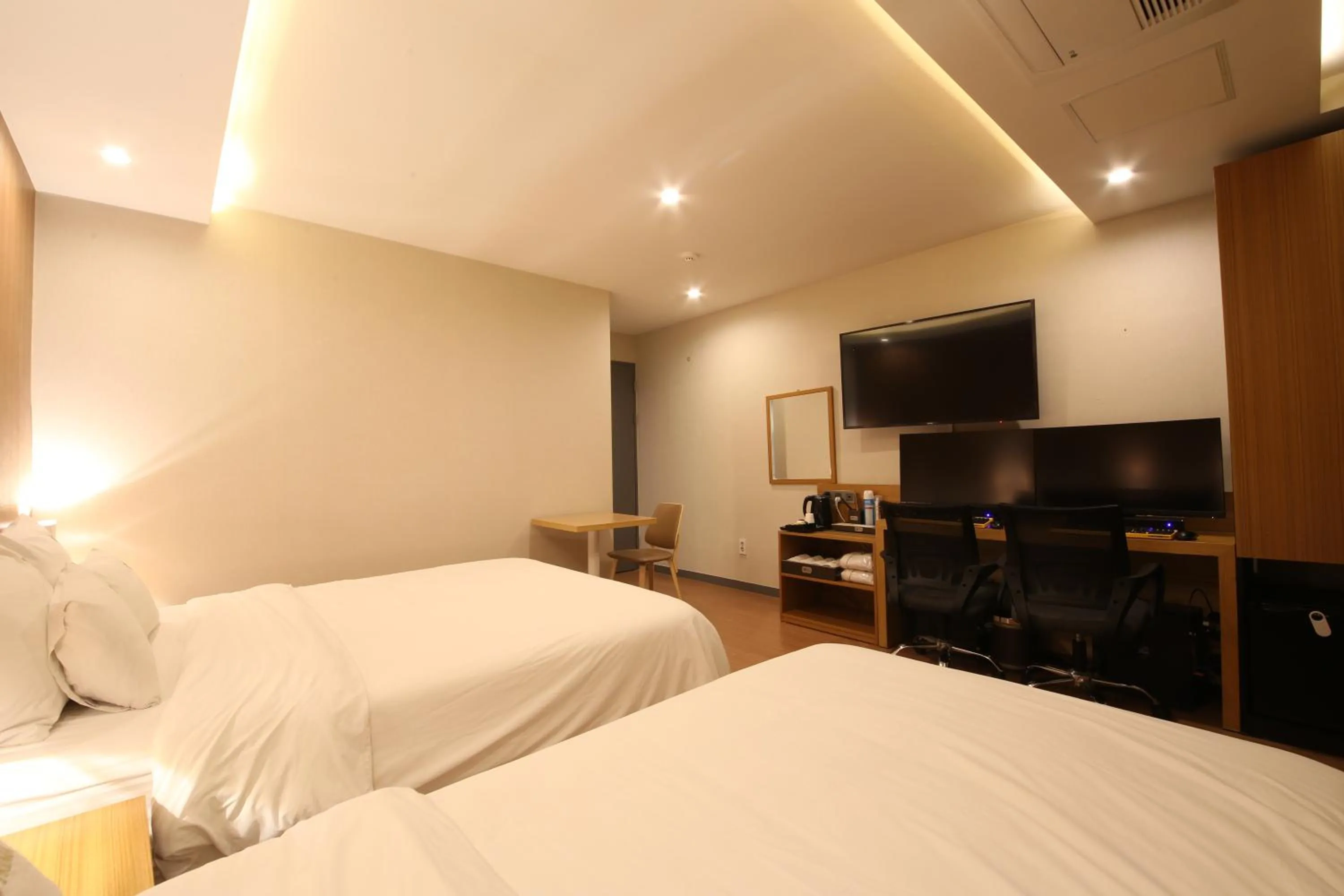 Bed in Hotel Prima Busan