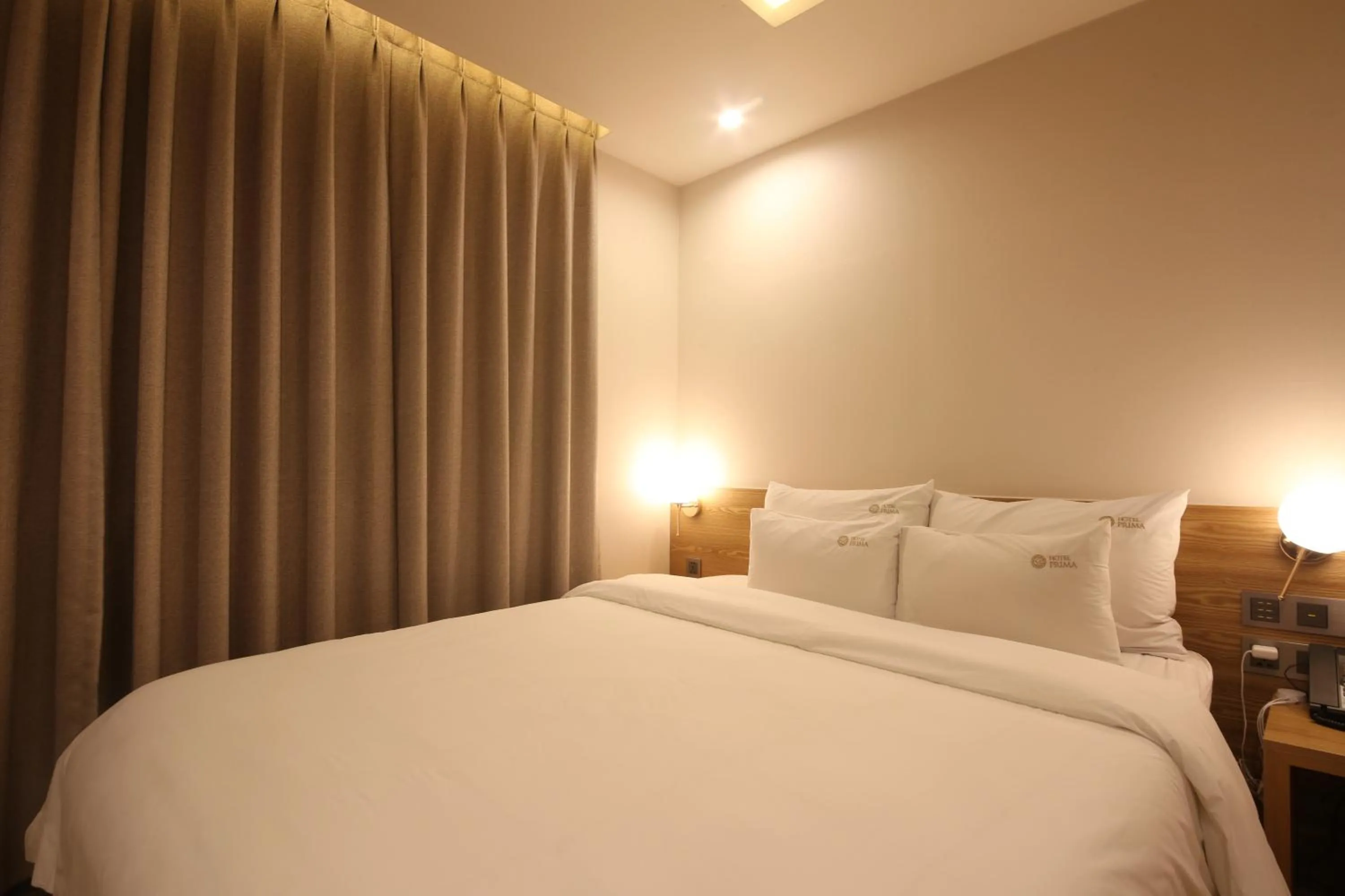 Bed in Hotel Prima Busan