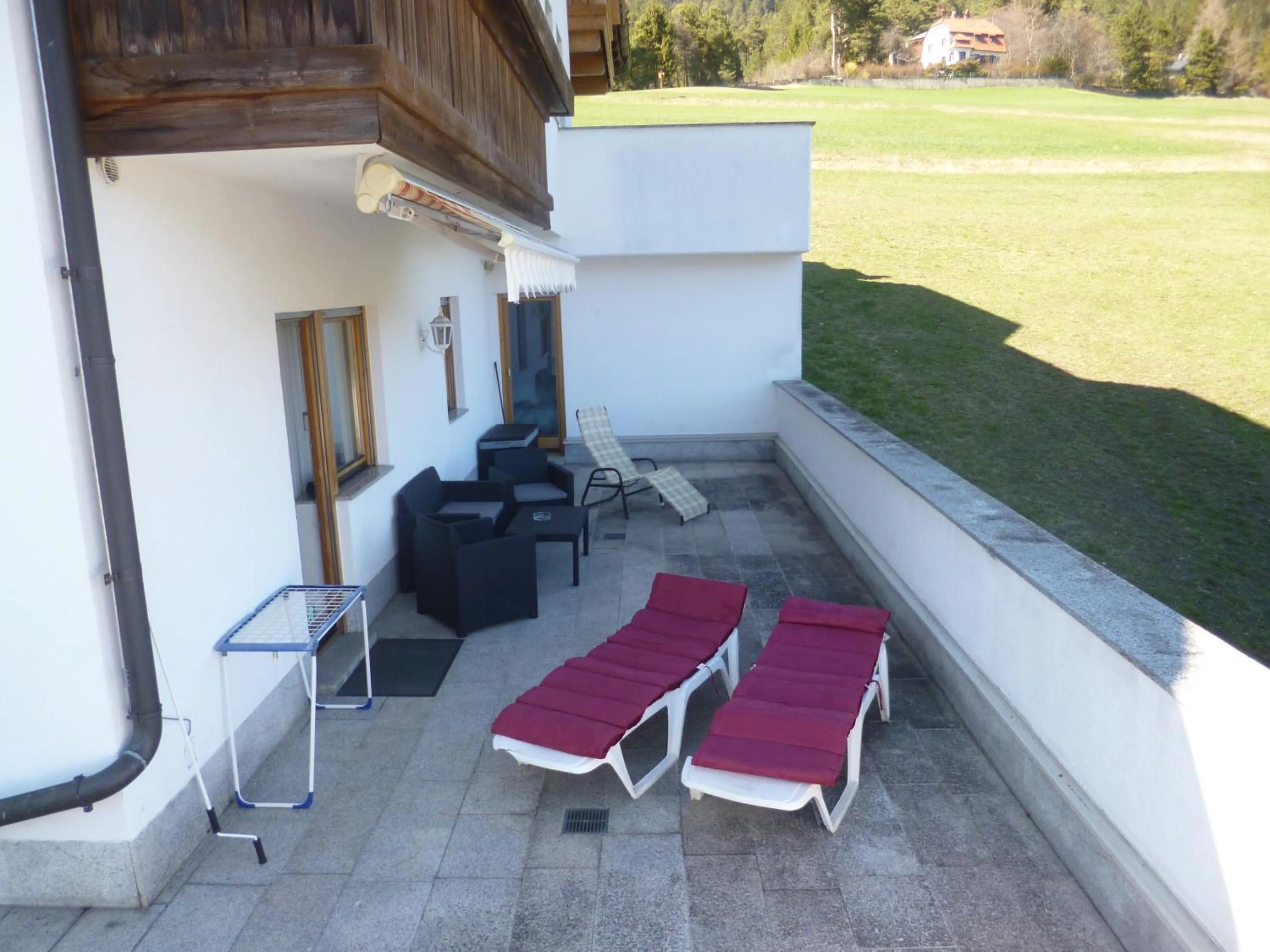 Balcony/Terrace in Landhaus Birgit