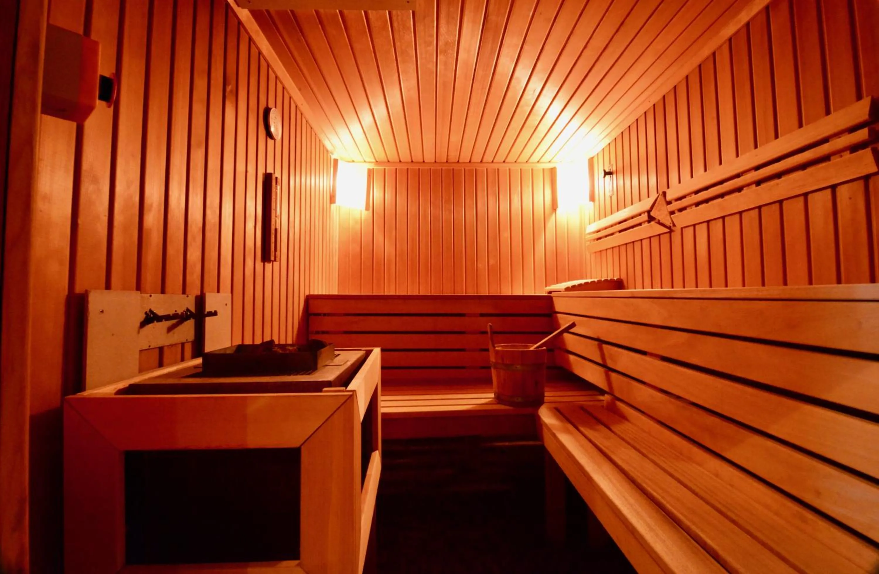 Sauna in Landhaus Birgit