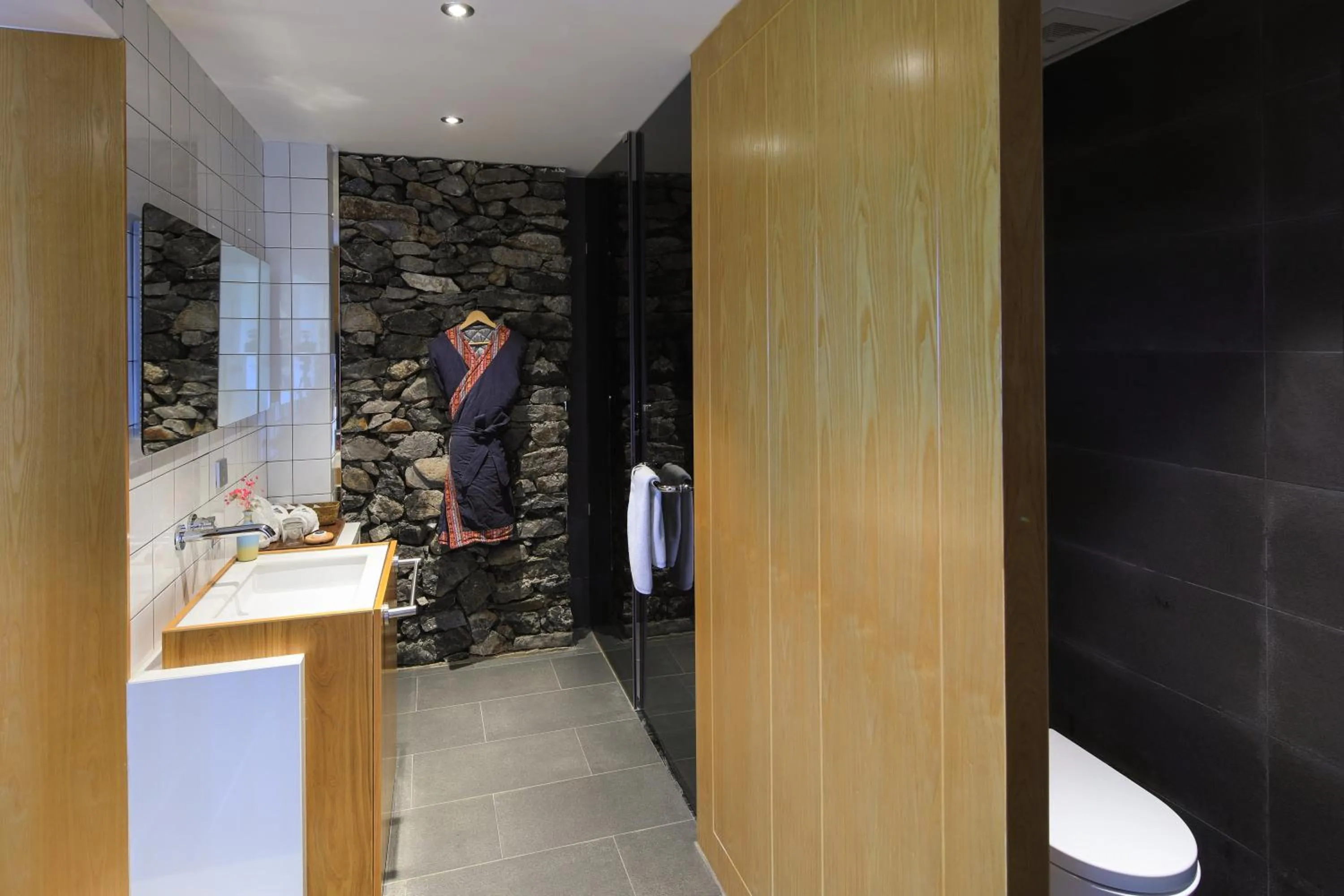 Shower in The Rock Hotel