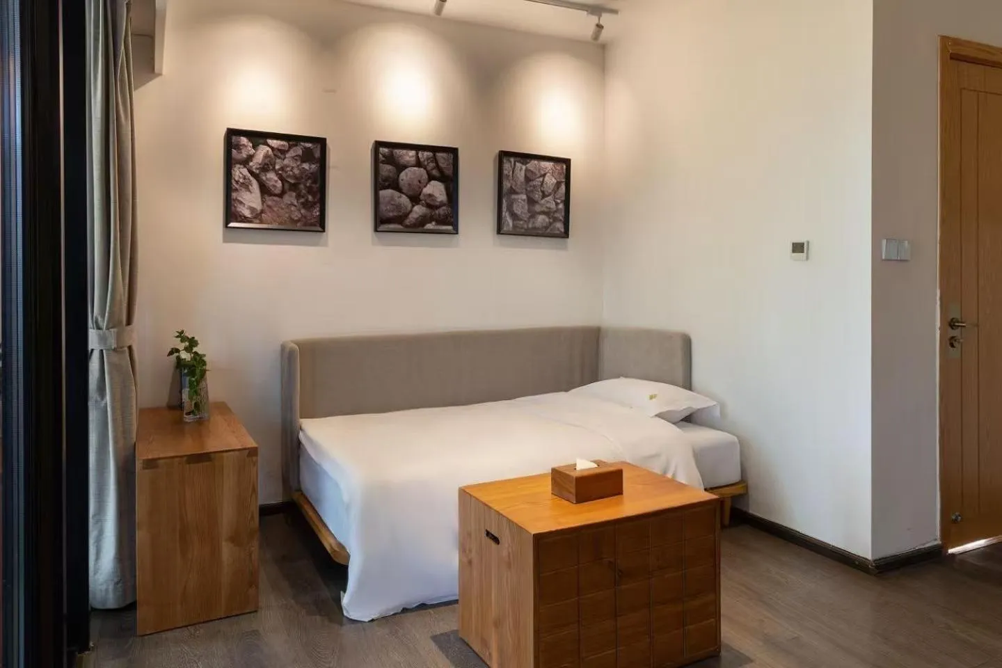 Bed in The Rock Hotel