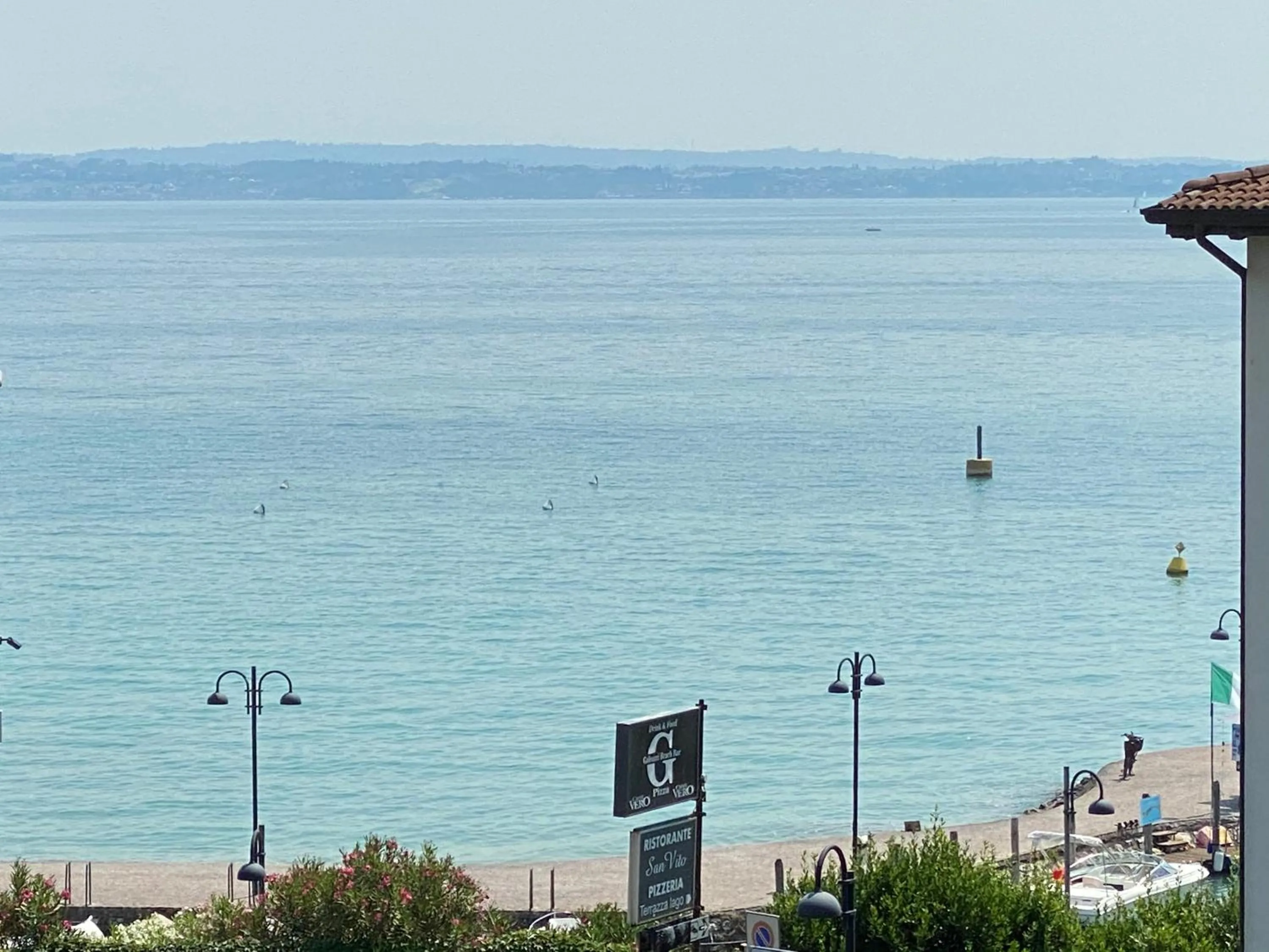 Lake view in Hotel Villa Rosa