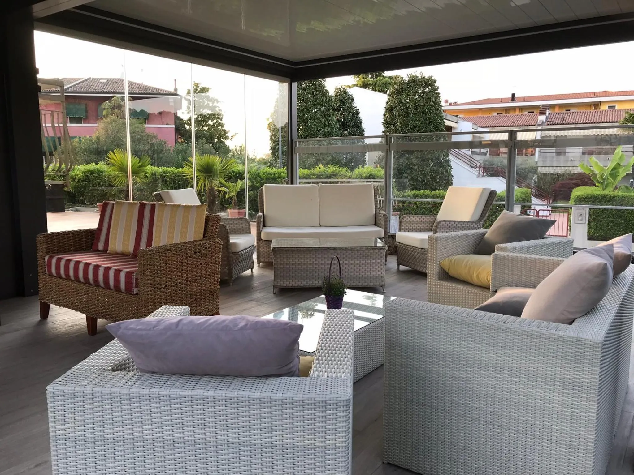 Balcony/Terrace in Hotel Villa Rosa