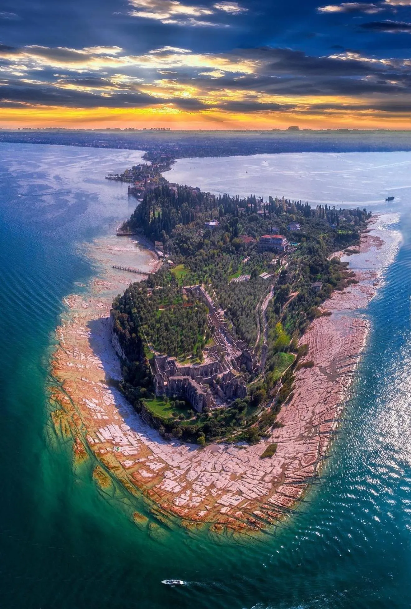 Natural landscape in Hotel Villa Rosa