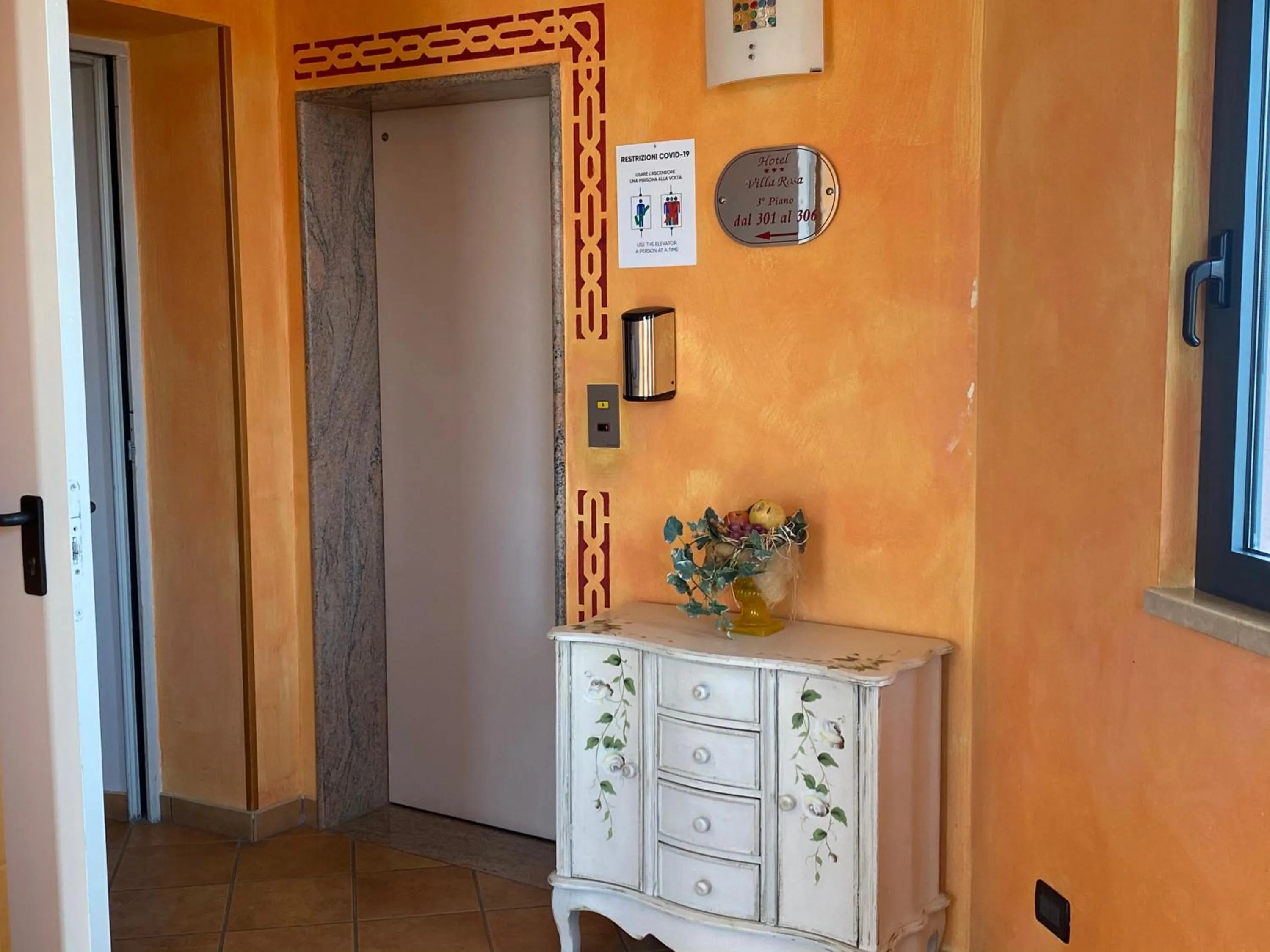 Lobby or reception in Hotel Villa Rosa