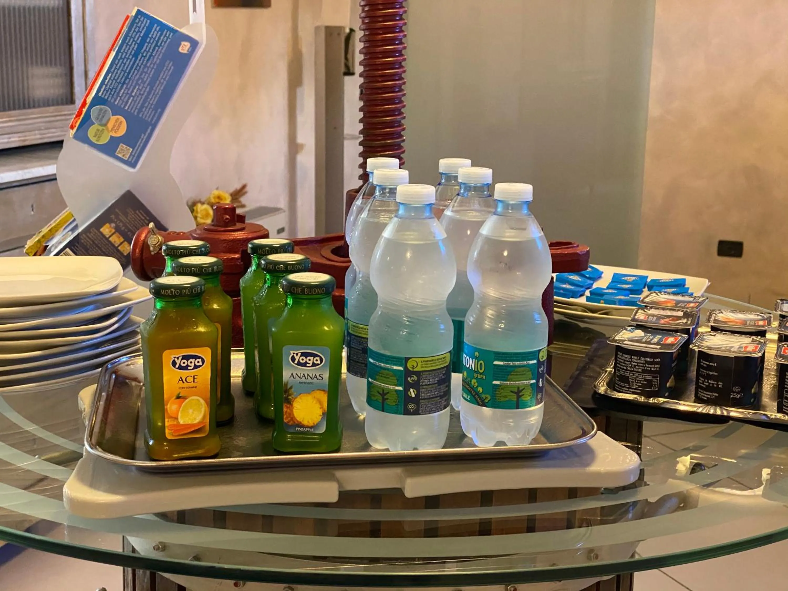 Food close-up in Hotel Villa Rosa