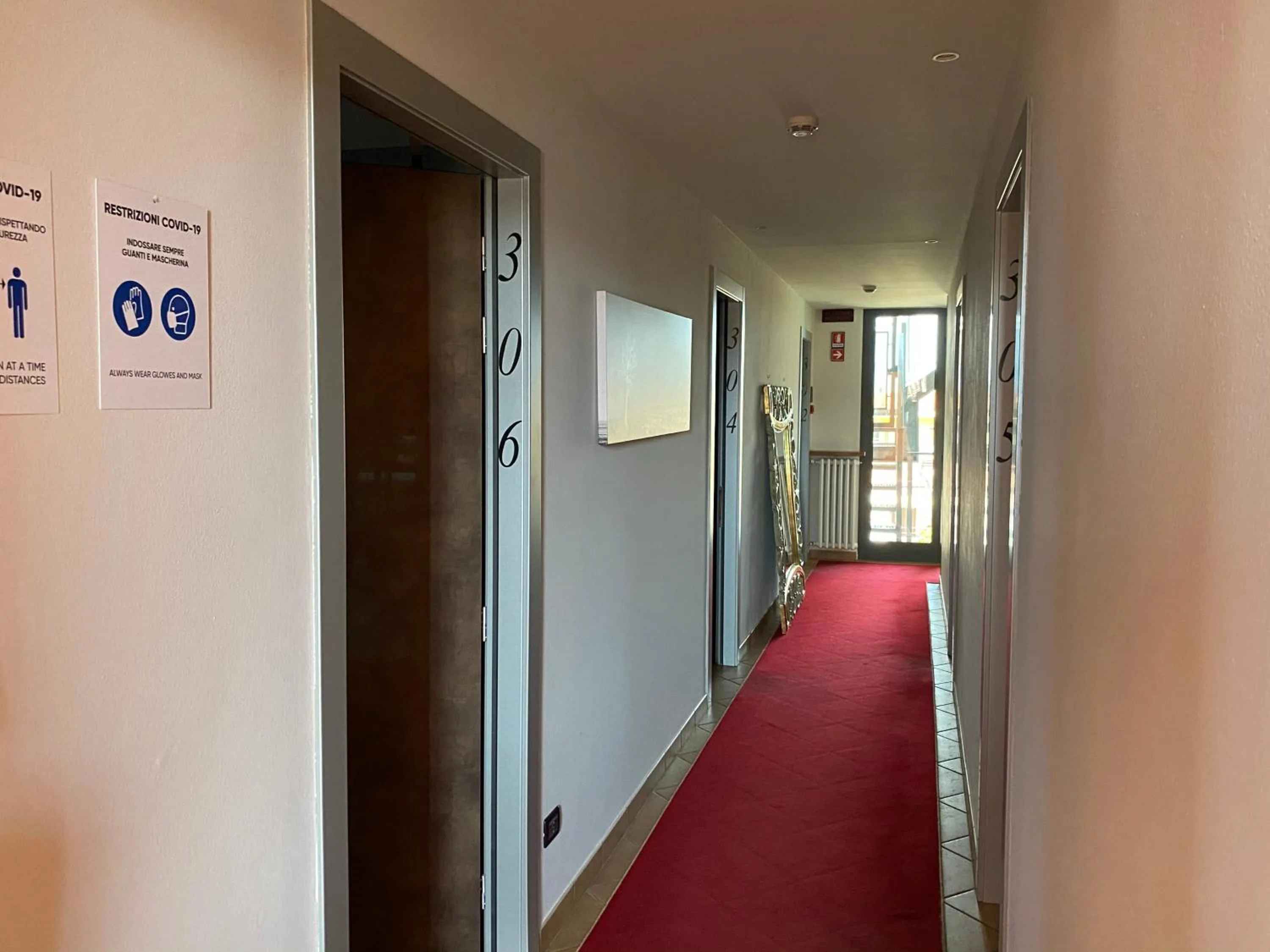 Bird's eye view in Hotel Villa Rosa