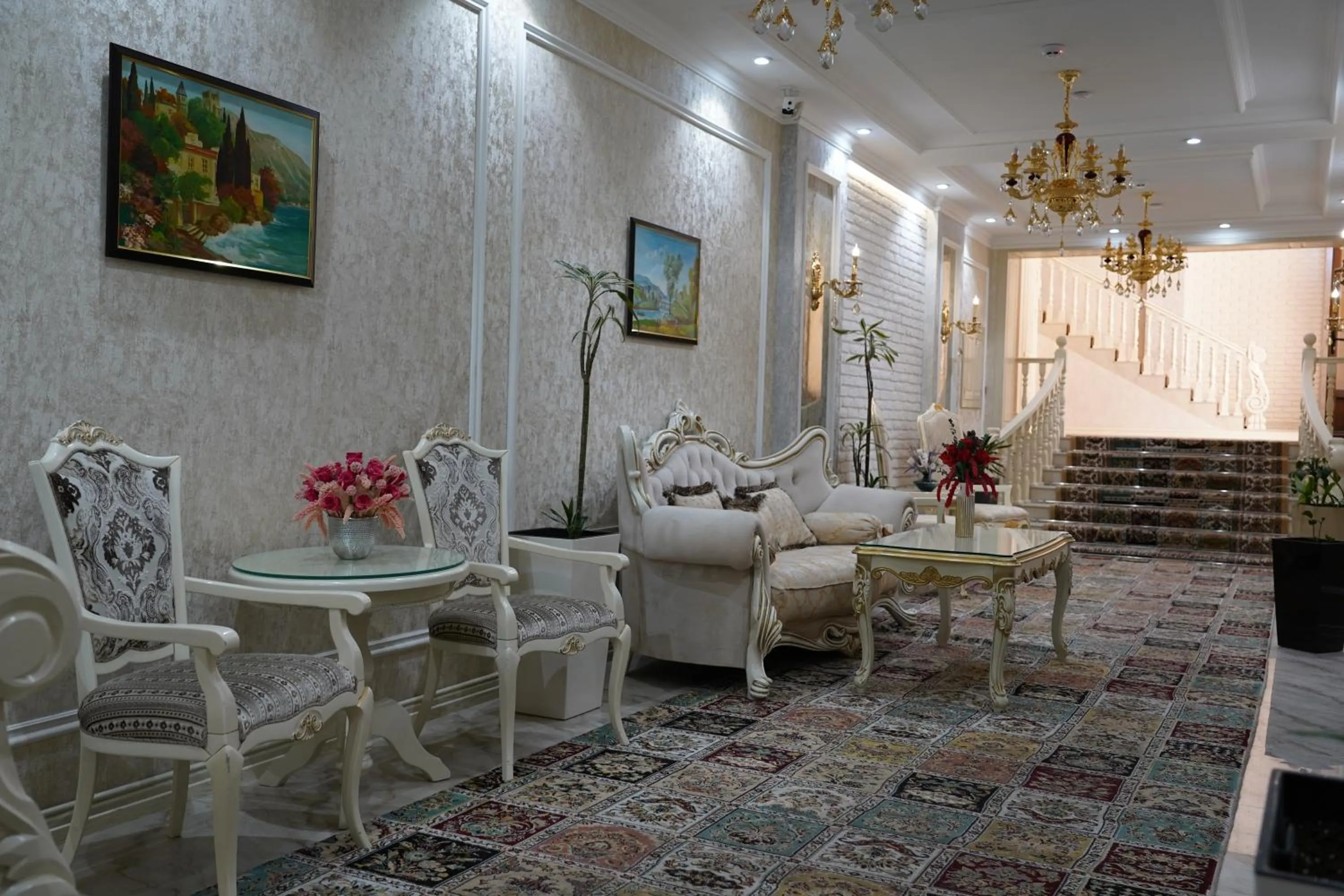 Living room in Shaxzoda Elite Hotel