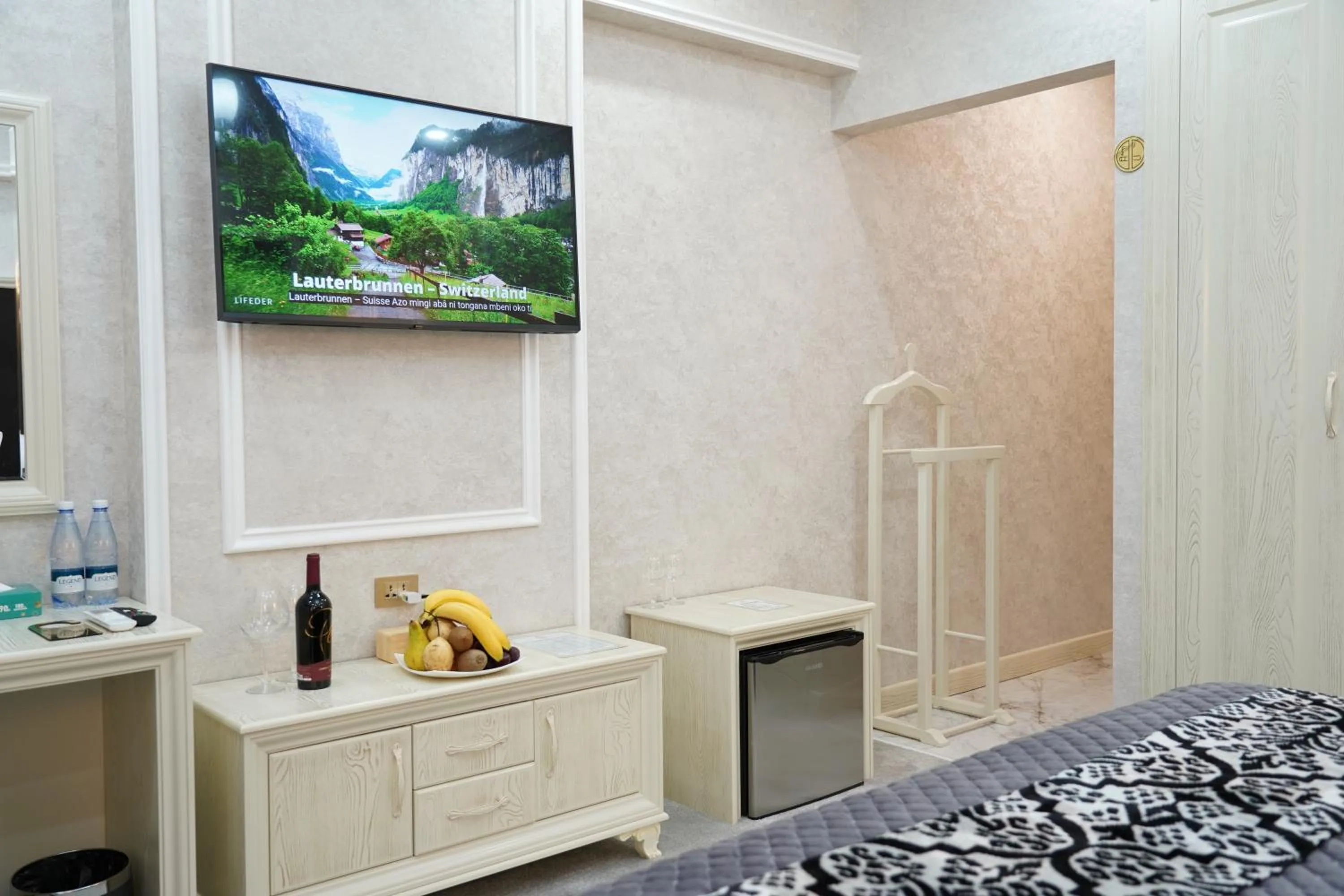 Bed in Shaxzoda Elite Hotel