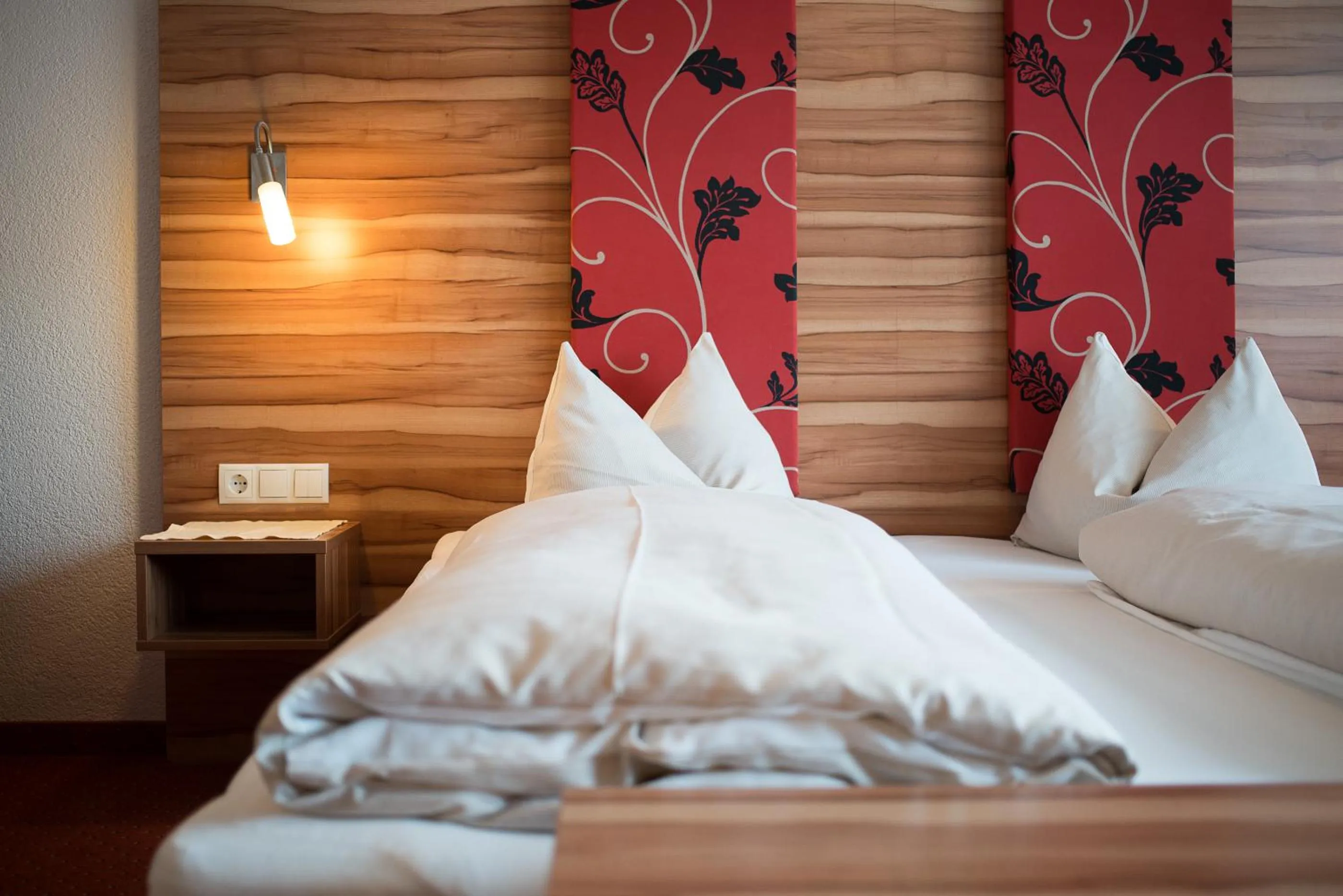 Bed in Gasthof Pension Alpenblick