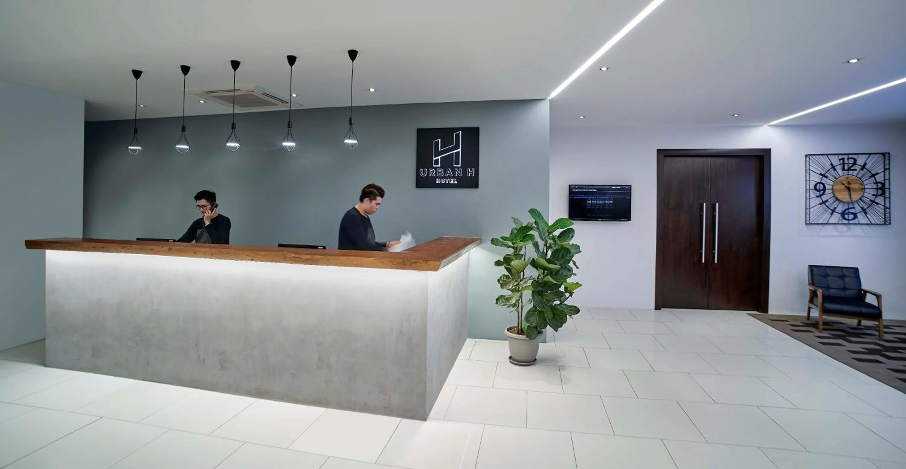 Lobby or reception in Urban H Hotel