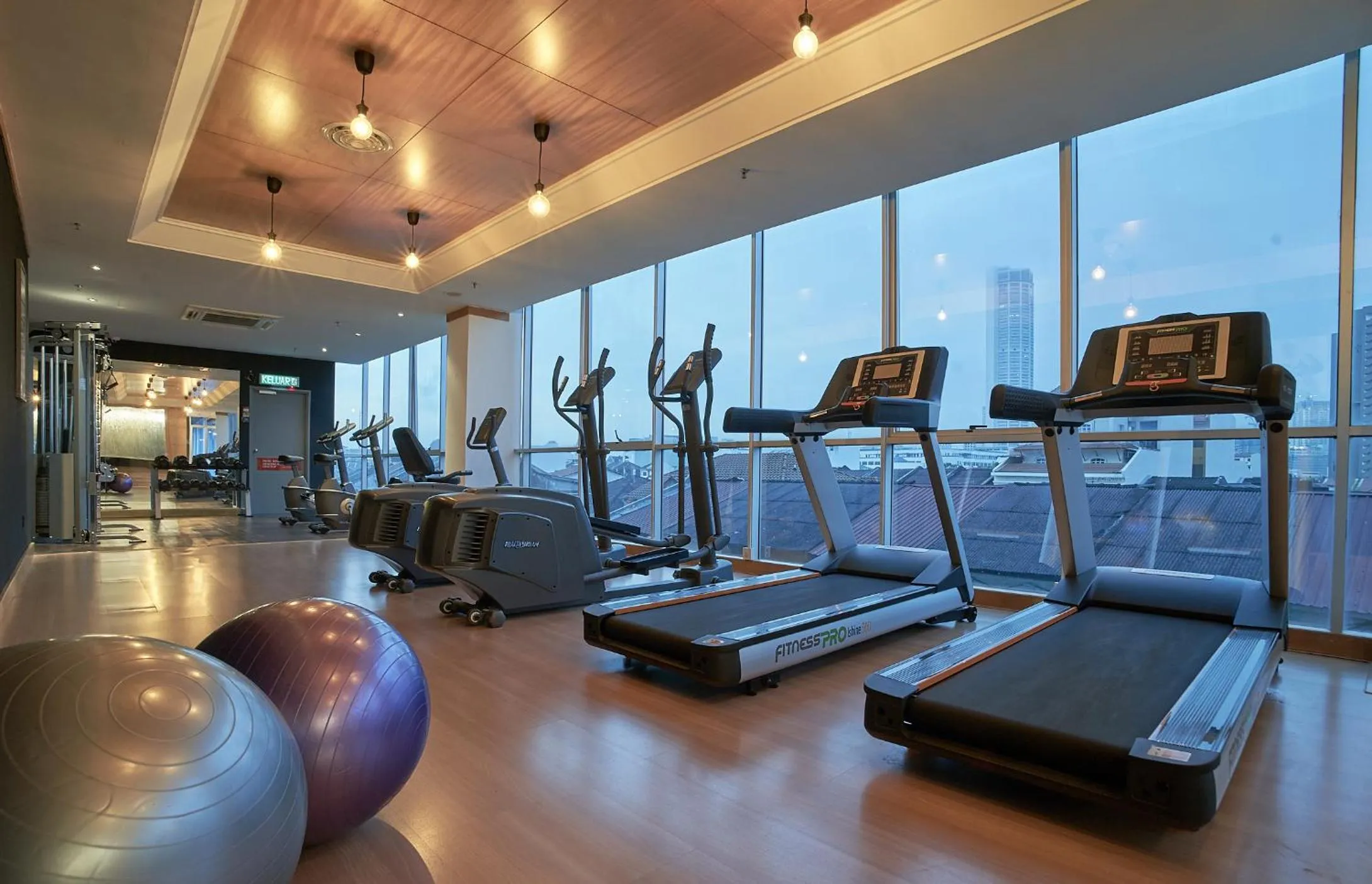 Fitness centre/facilities in Urban H Hotel