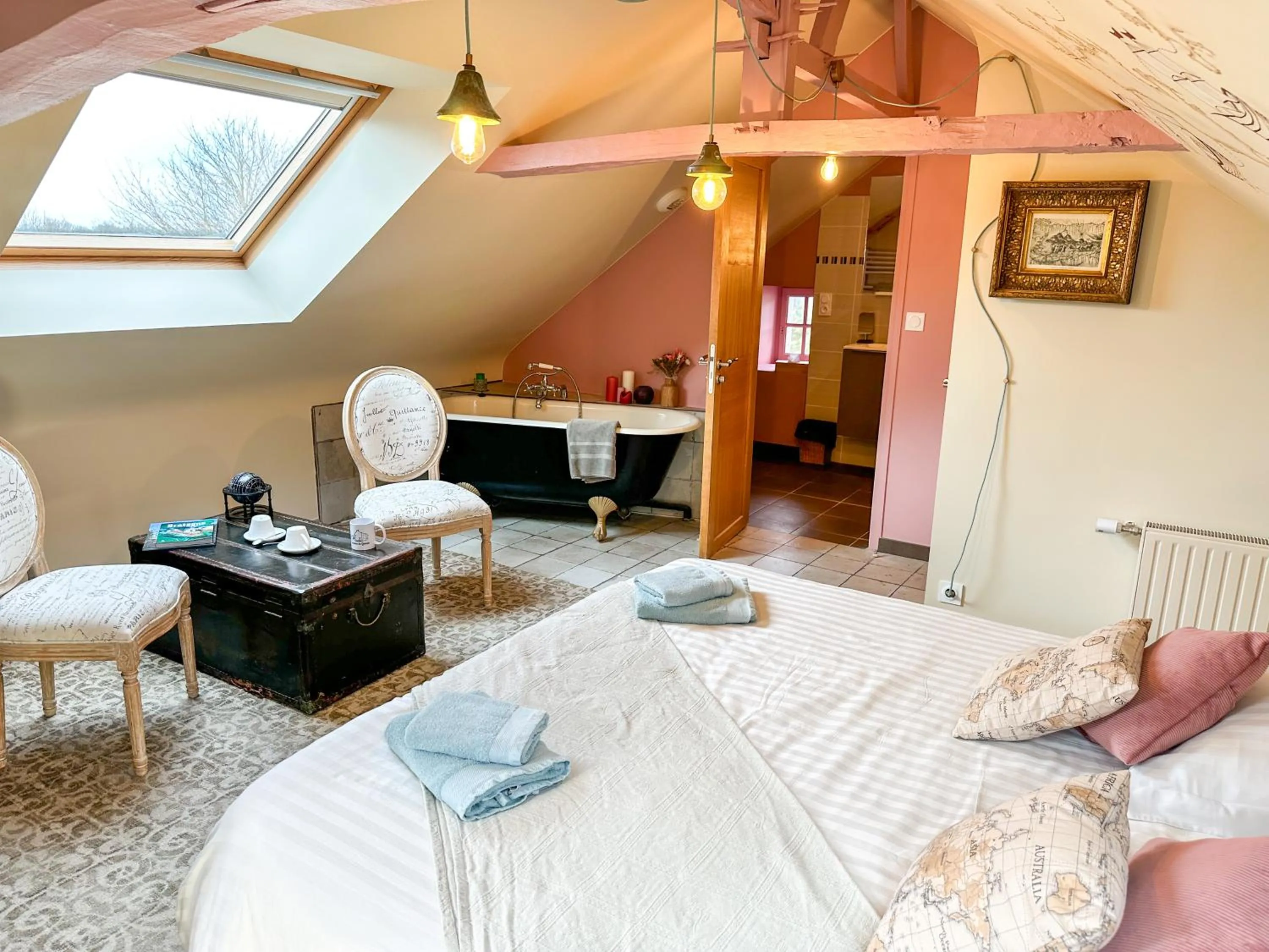 Bedroom in Domaine du Grenier