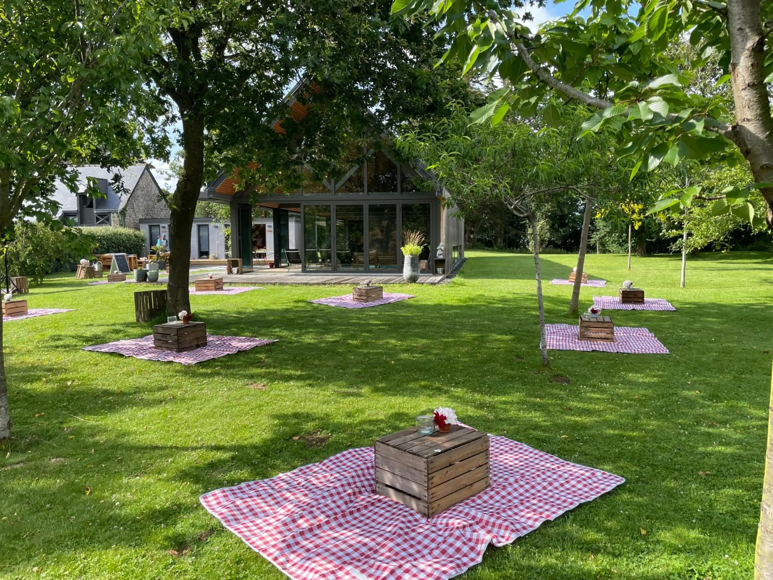 Garden in Domaine du Grenier