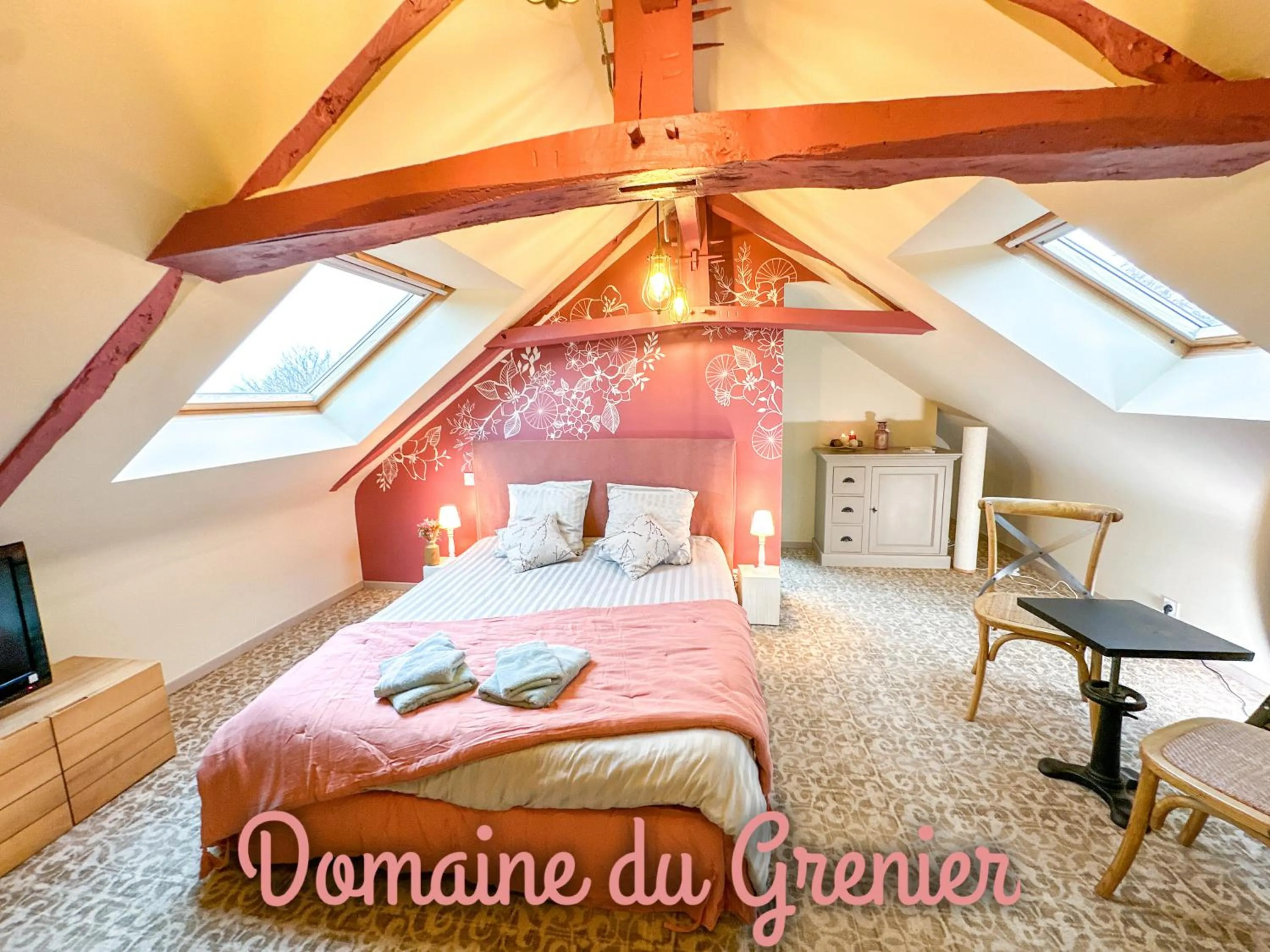 Bed in Domaine du Grenier