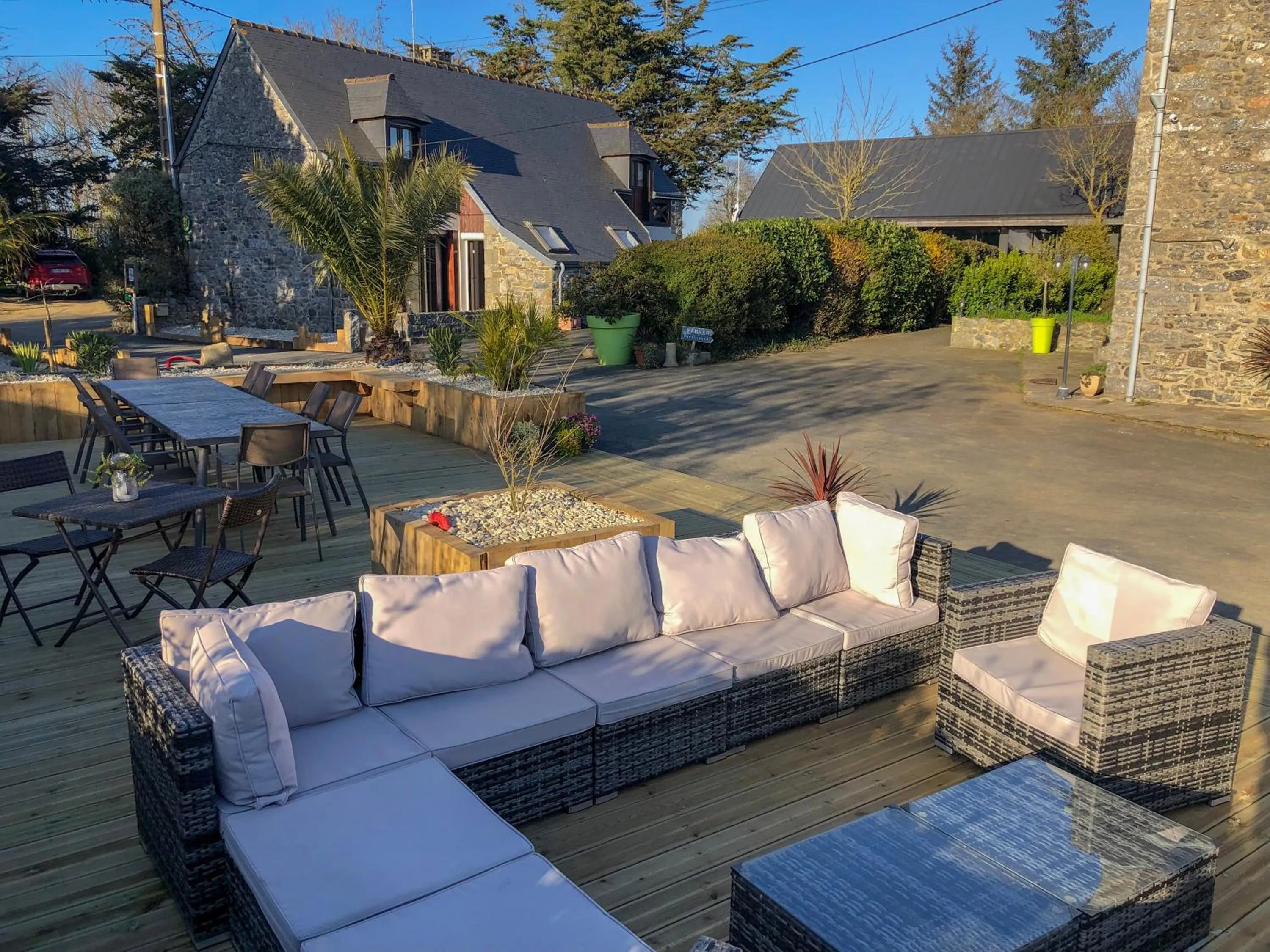 Patio in Domaine du Grenier