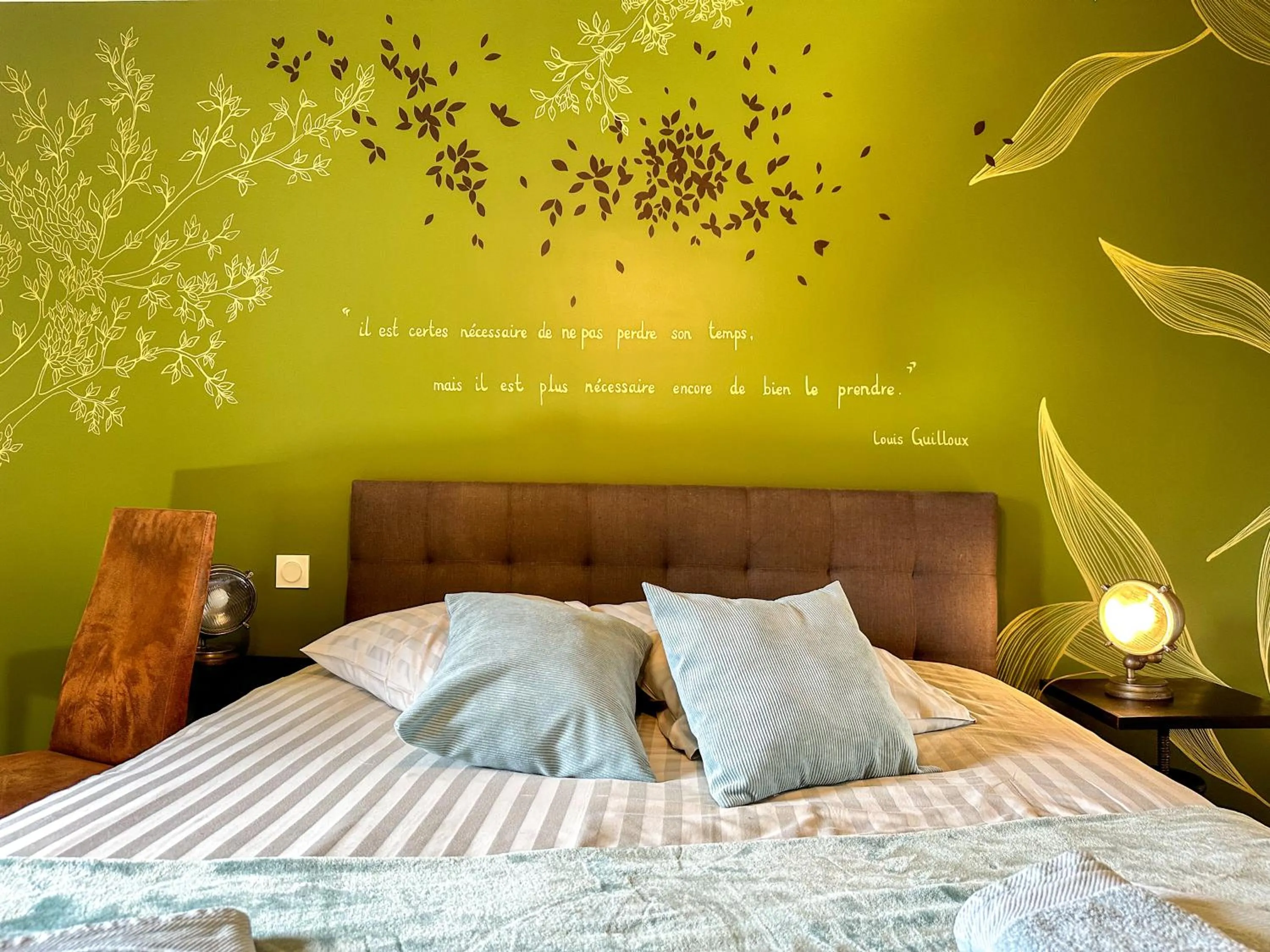 Bed in Domaine du Grenier