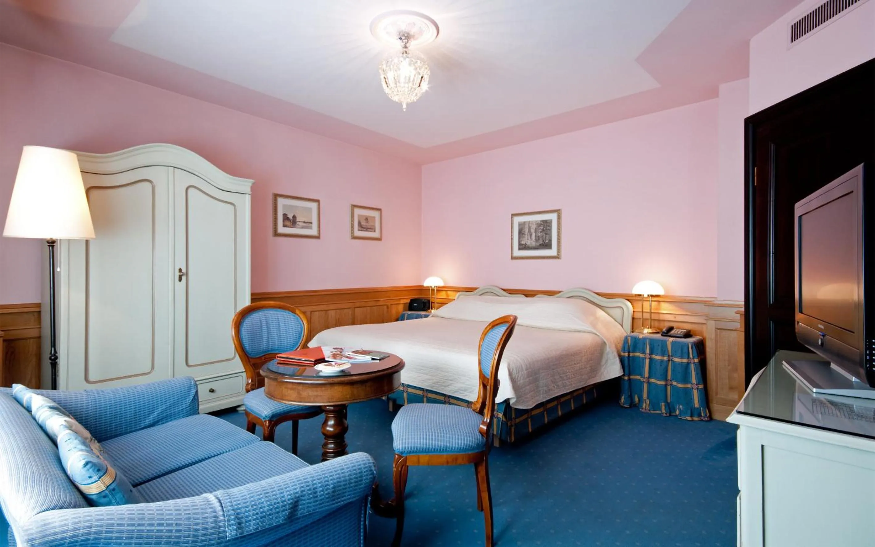 Bed in Hotel König von Ungarn