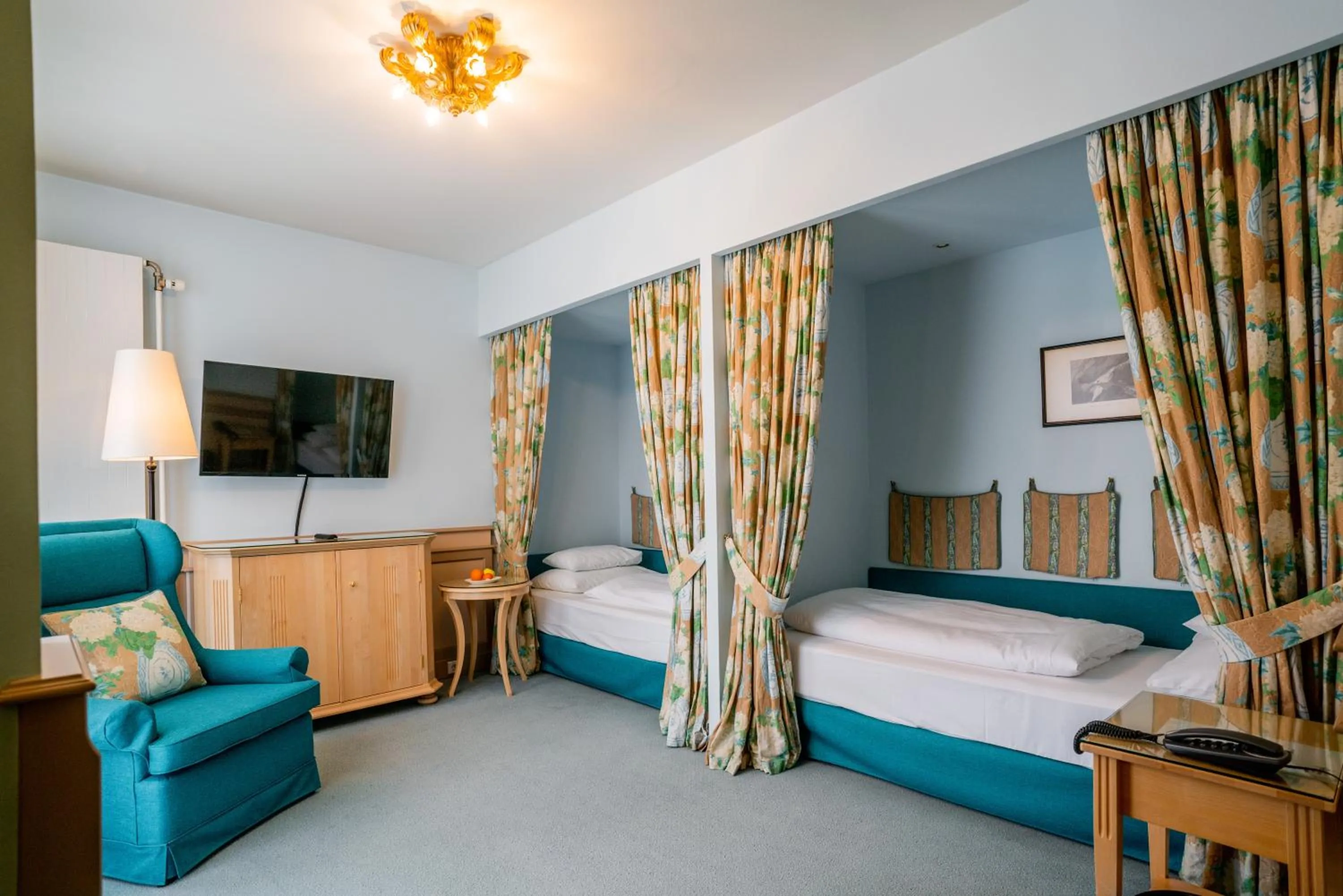 Bed in Hotel König von Ungarn