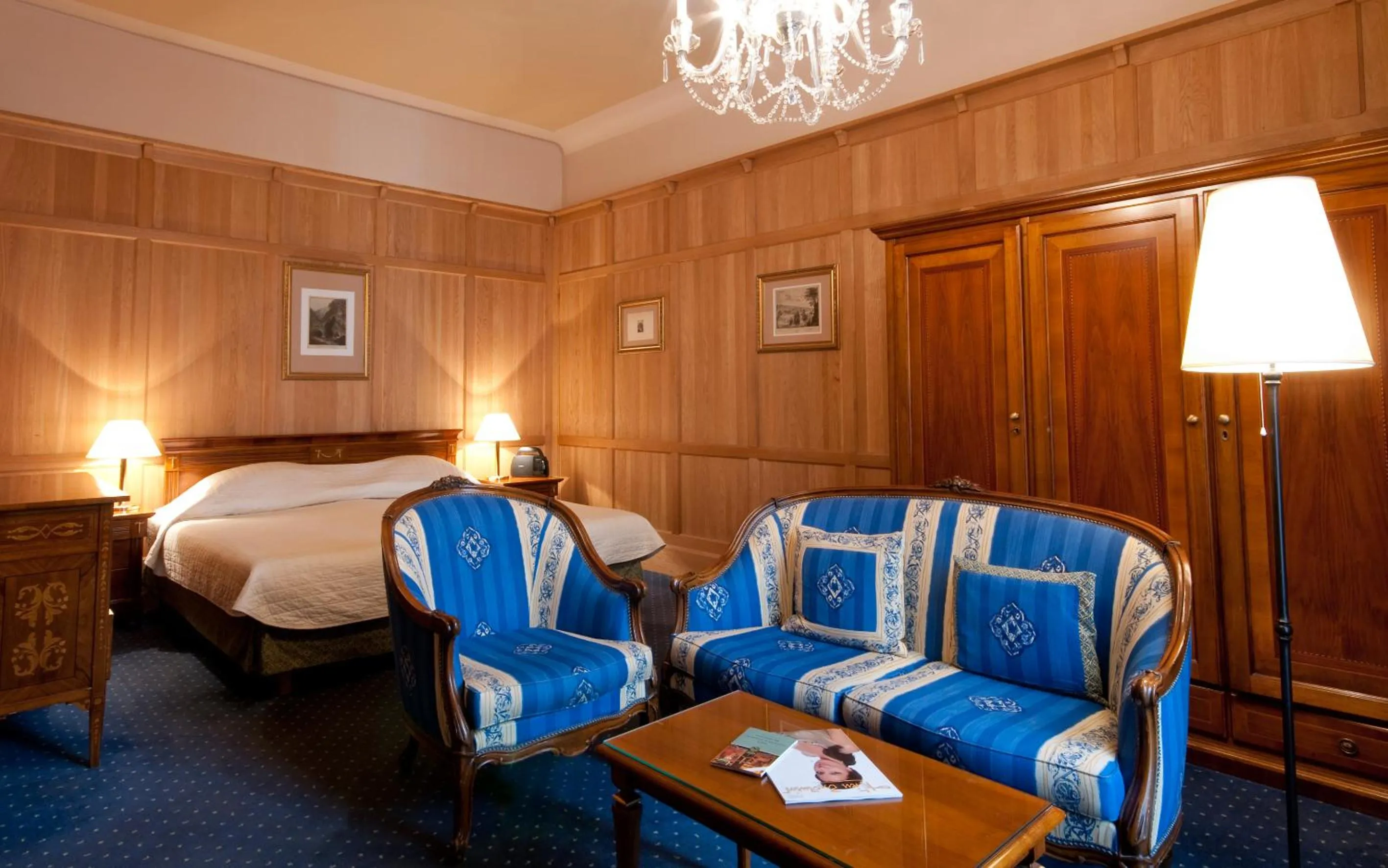 Bed in Hotel König von Ungarn