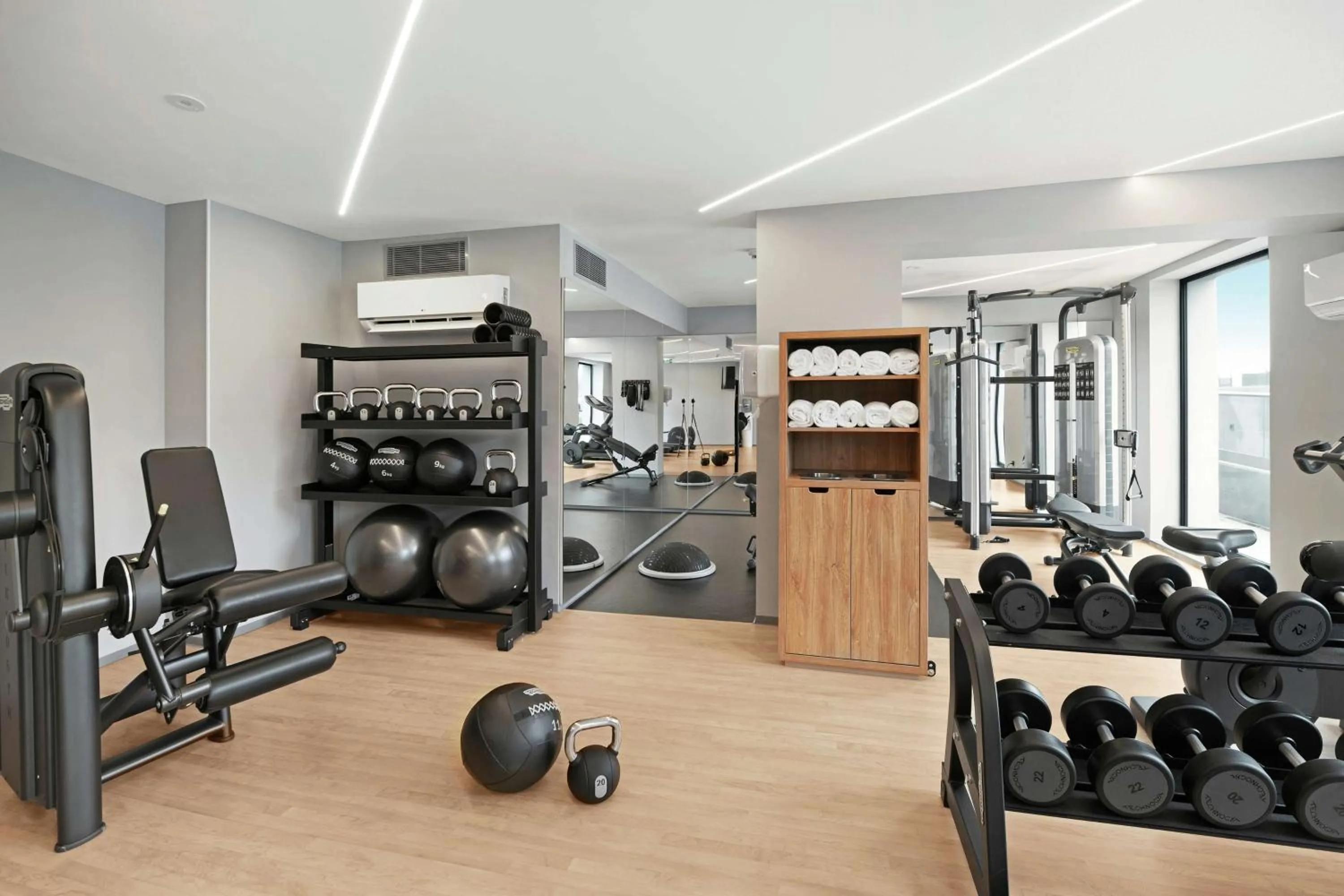 Fitness centre/facilities in Hilton Garden Inn Bucharest Airport