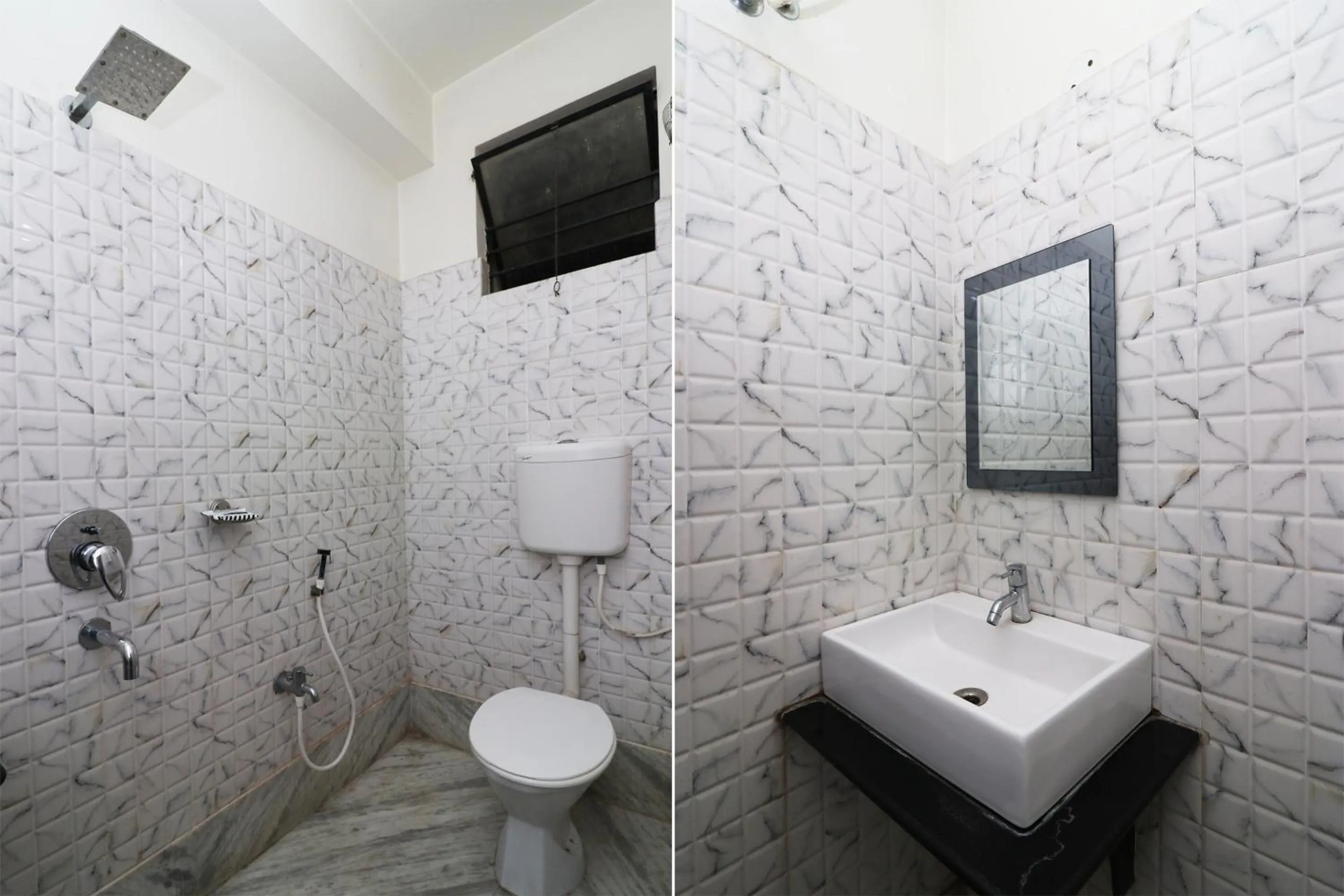 Bathroom in Hotel O Taj Palace