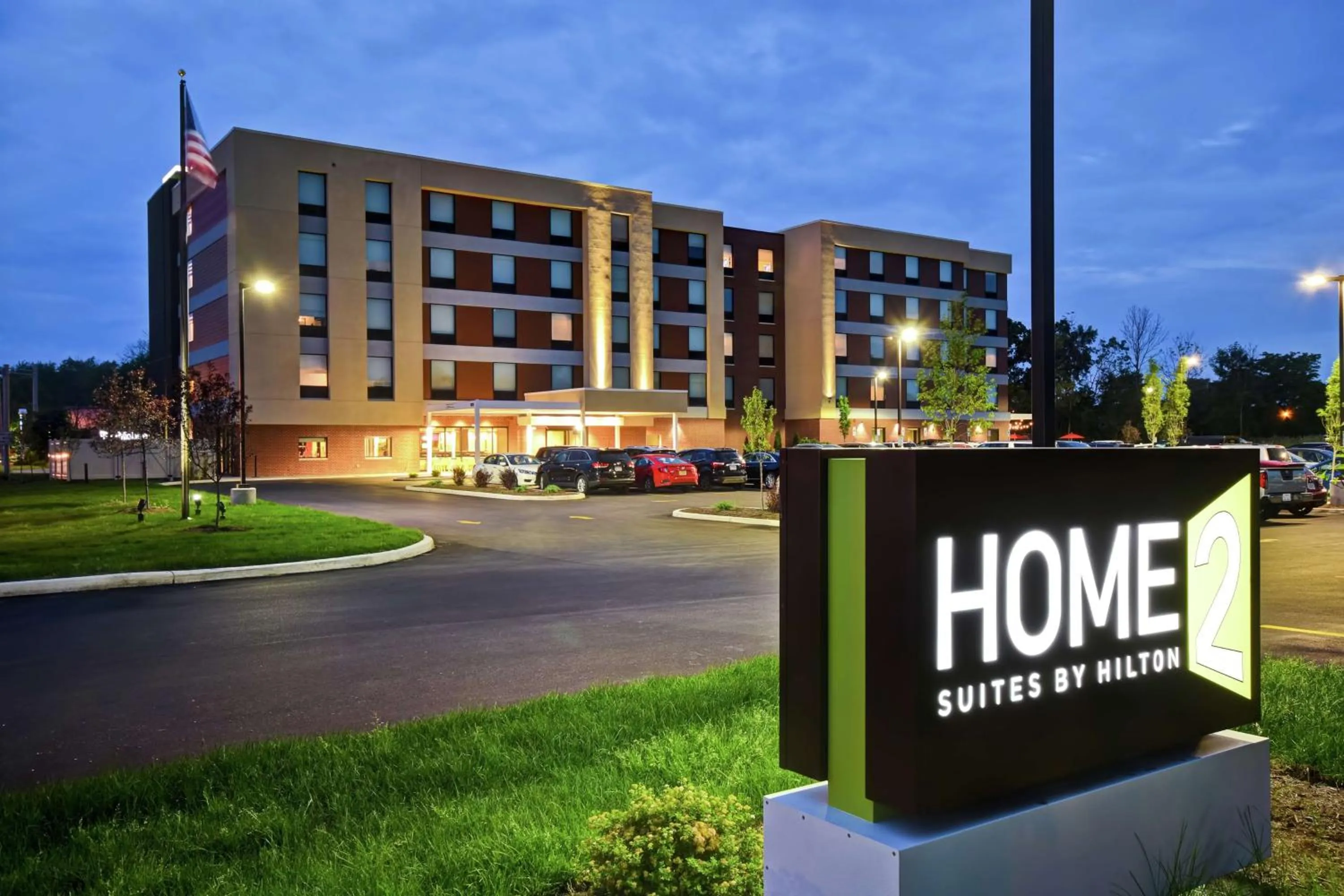 Property building in Home2 Suites By Hilton Amherst Buffalo