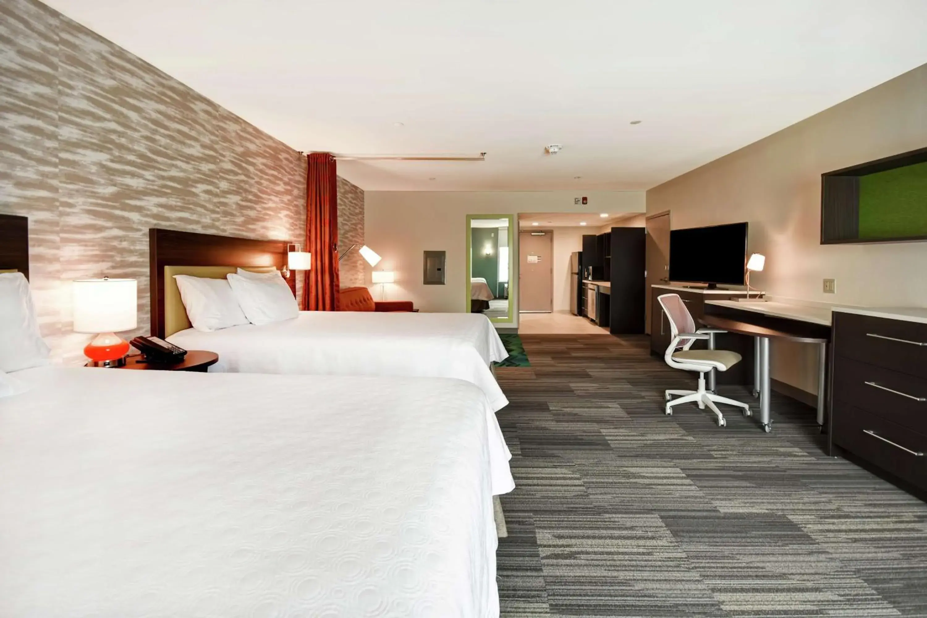 Bedroom, Bed in Home2 Suites By Hilton Amherst Buffalo Bedroom, Bed in Home2 Suites By Hilton Amherst Buffalo