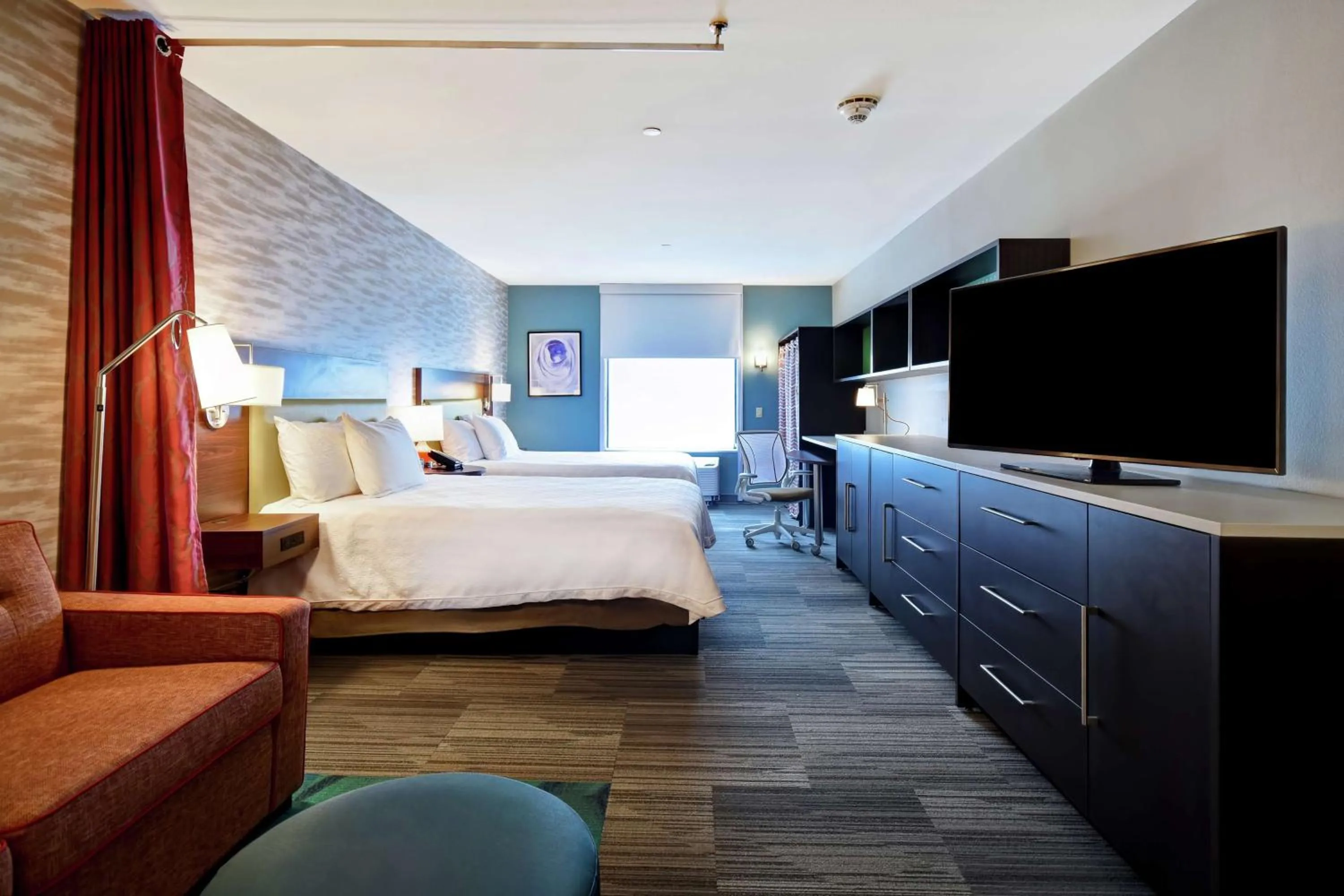 Bedroom, Bed in Home2 Suites By Hilton Amherst Buffalo