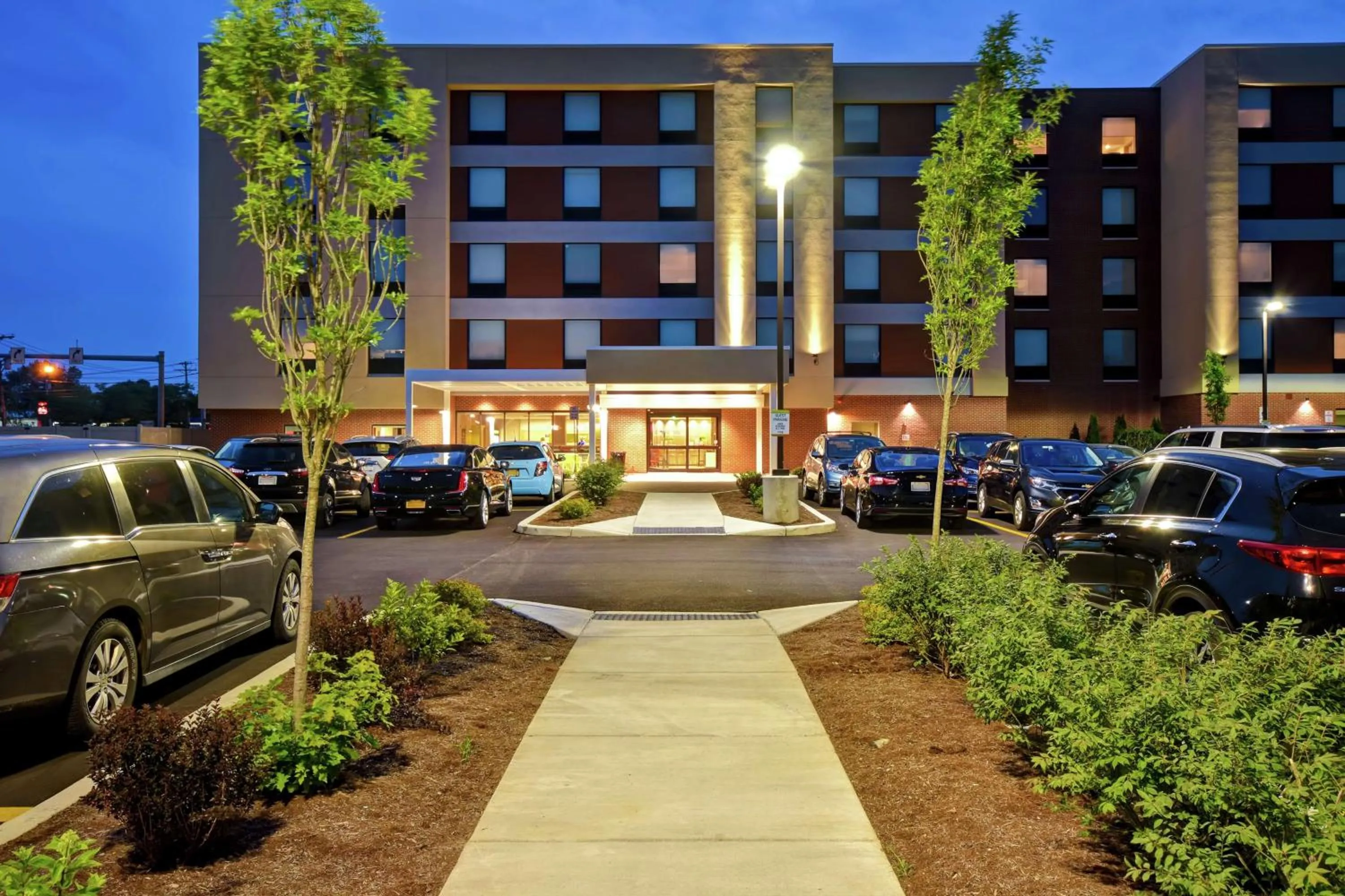 Property building in Home2 Suites By Hilton Amherst Buffalo