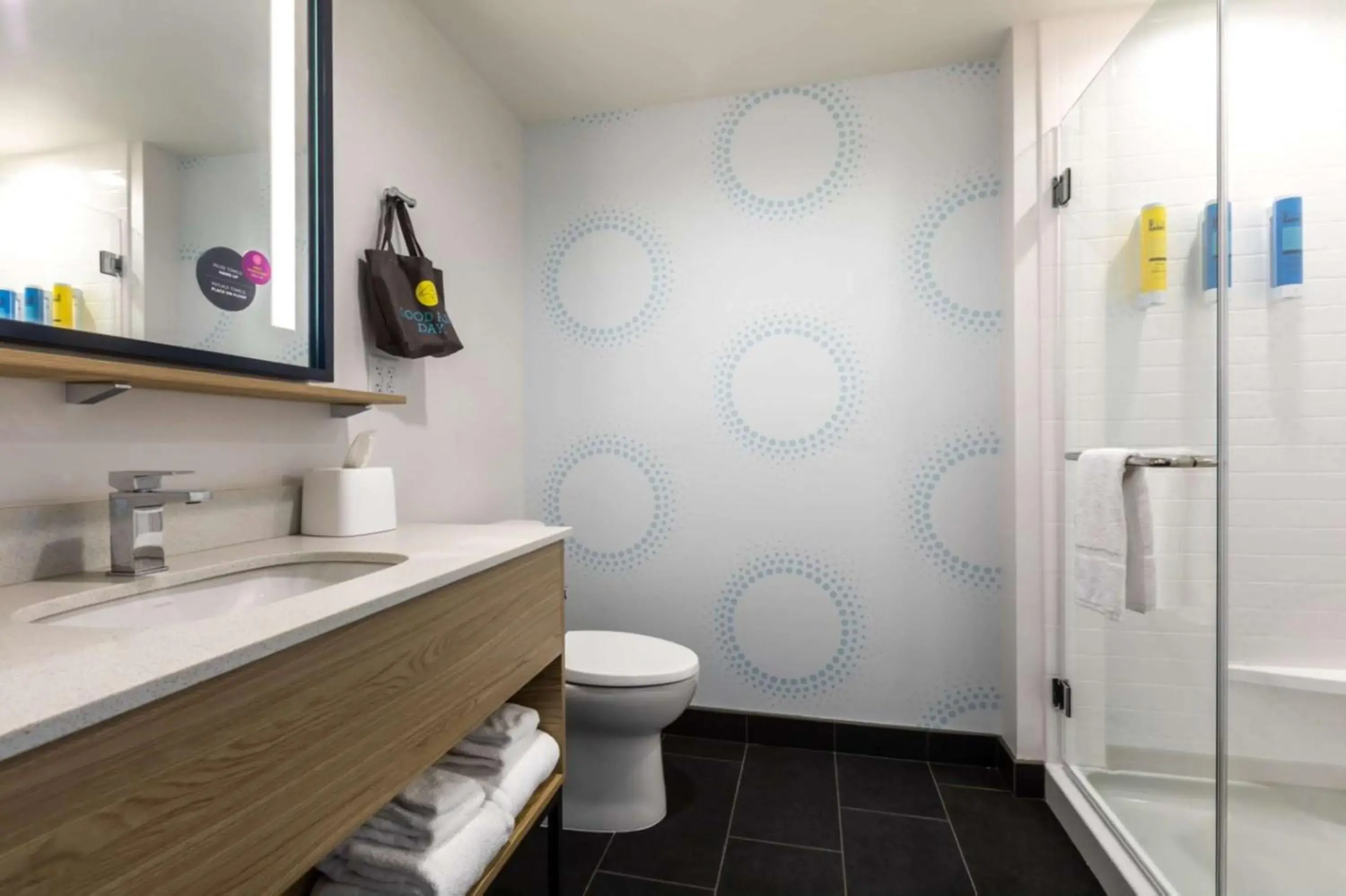 Bathroom in Tru By Hilton Seneca Clemson Sc Bathroom in Tru By Hilton Seneca Clemson Sc