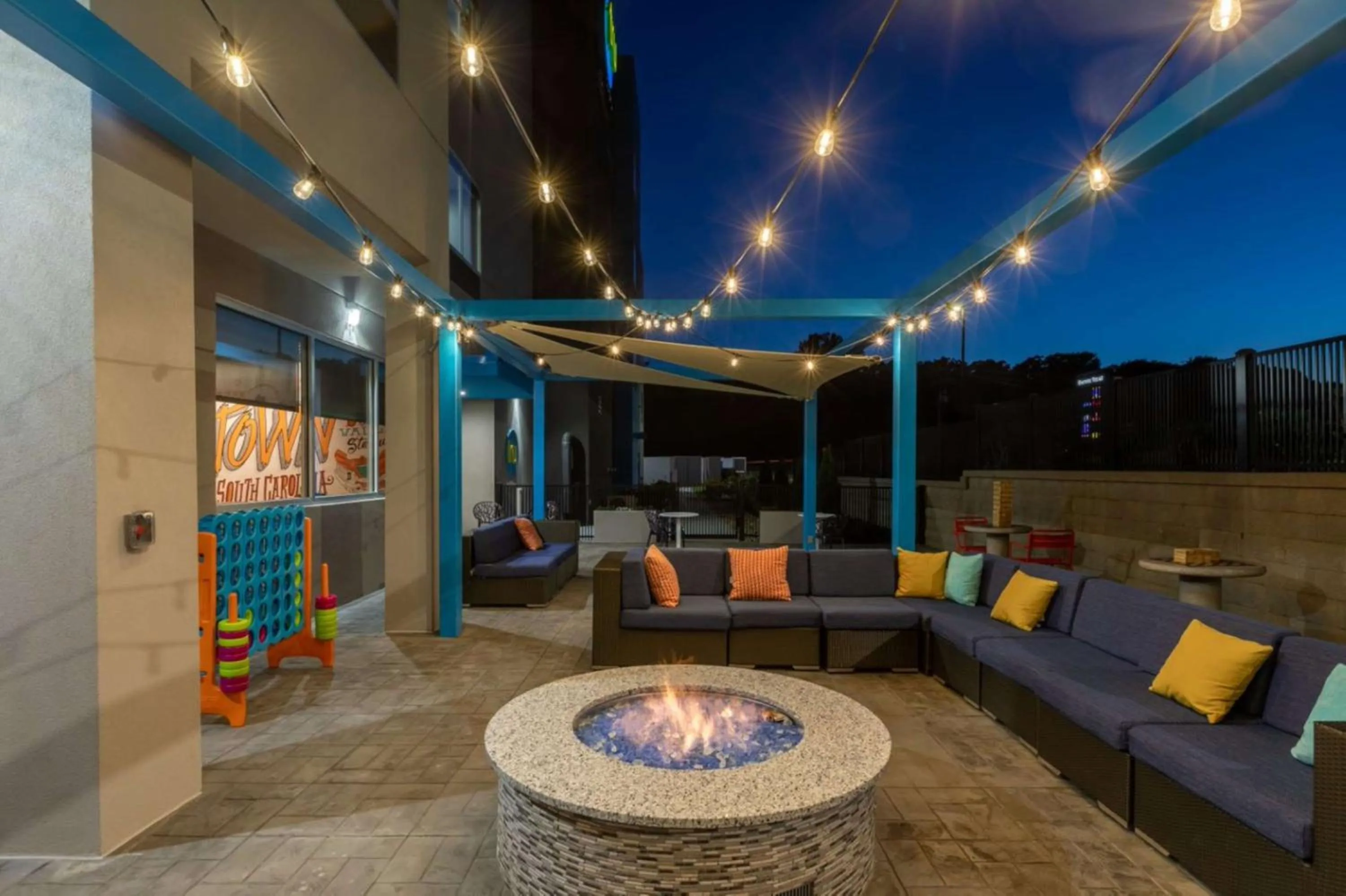 Patio in Tru By Hilton Seneca Clemson Sc