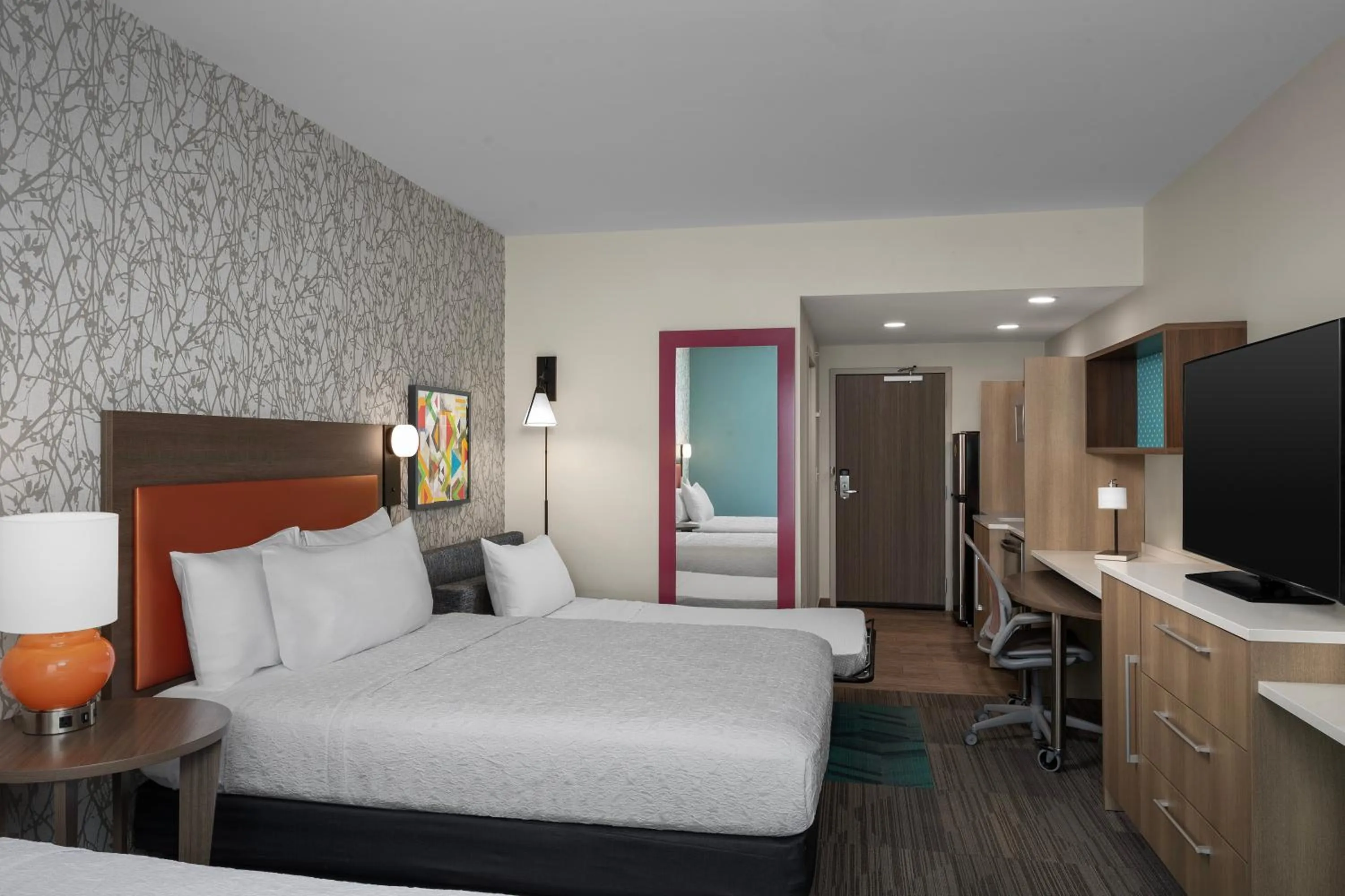 Bedroom, Bed in Home2 Suites By Hilton Edison