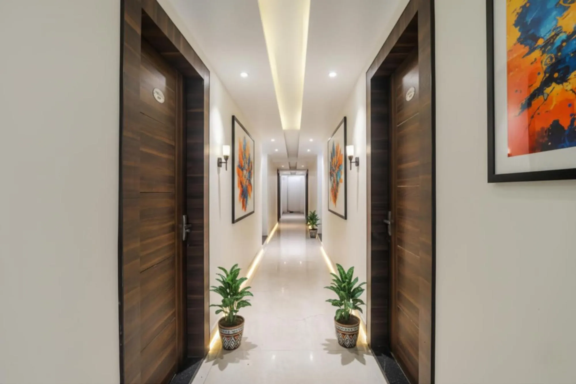 Lobby or reception in FabHotel Bless Inn