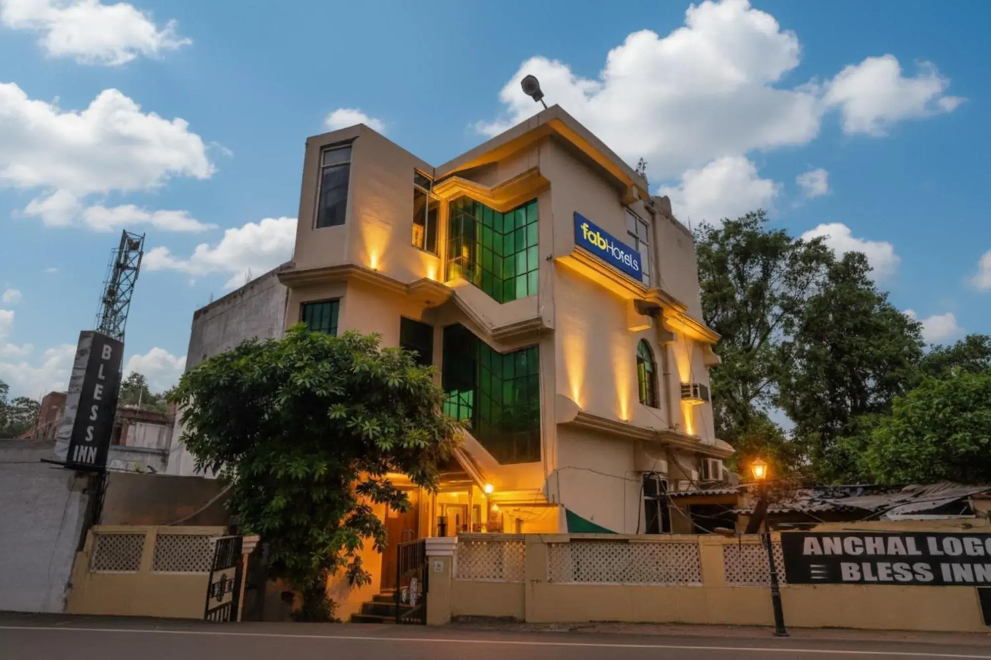 Property building in FabHotel Bless Inn Property building in FabHotel Bless Inn