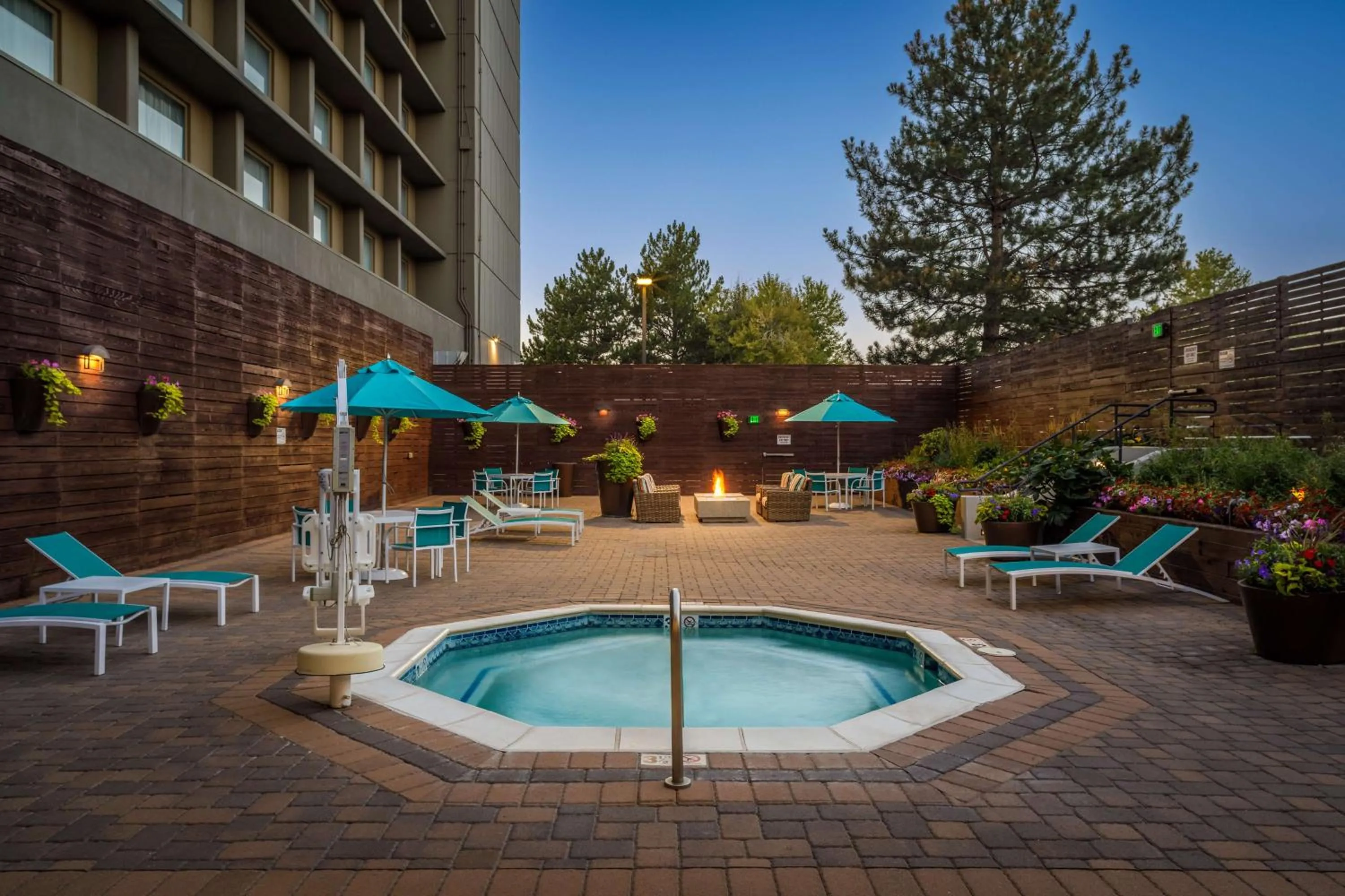Hot Tub in DoubleTree by Hilton Hotel Denver