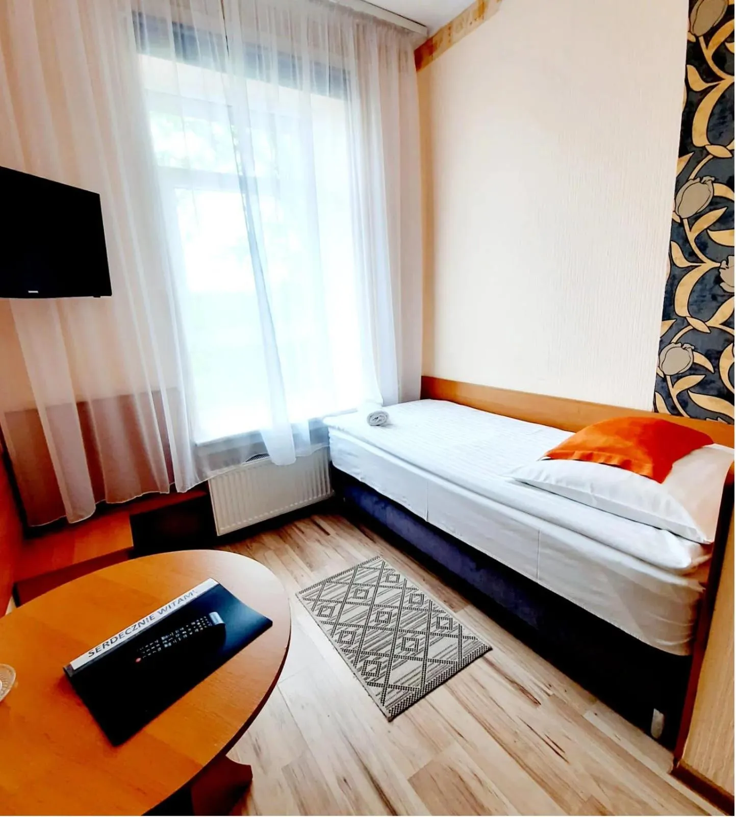 Bed in Hotel Bursztyn
