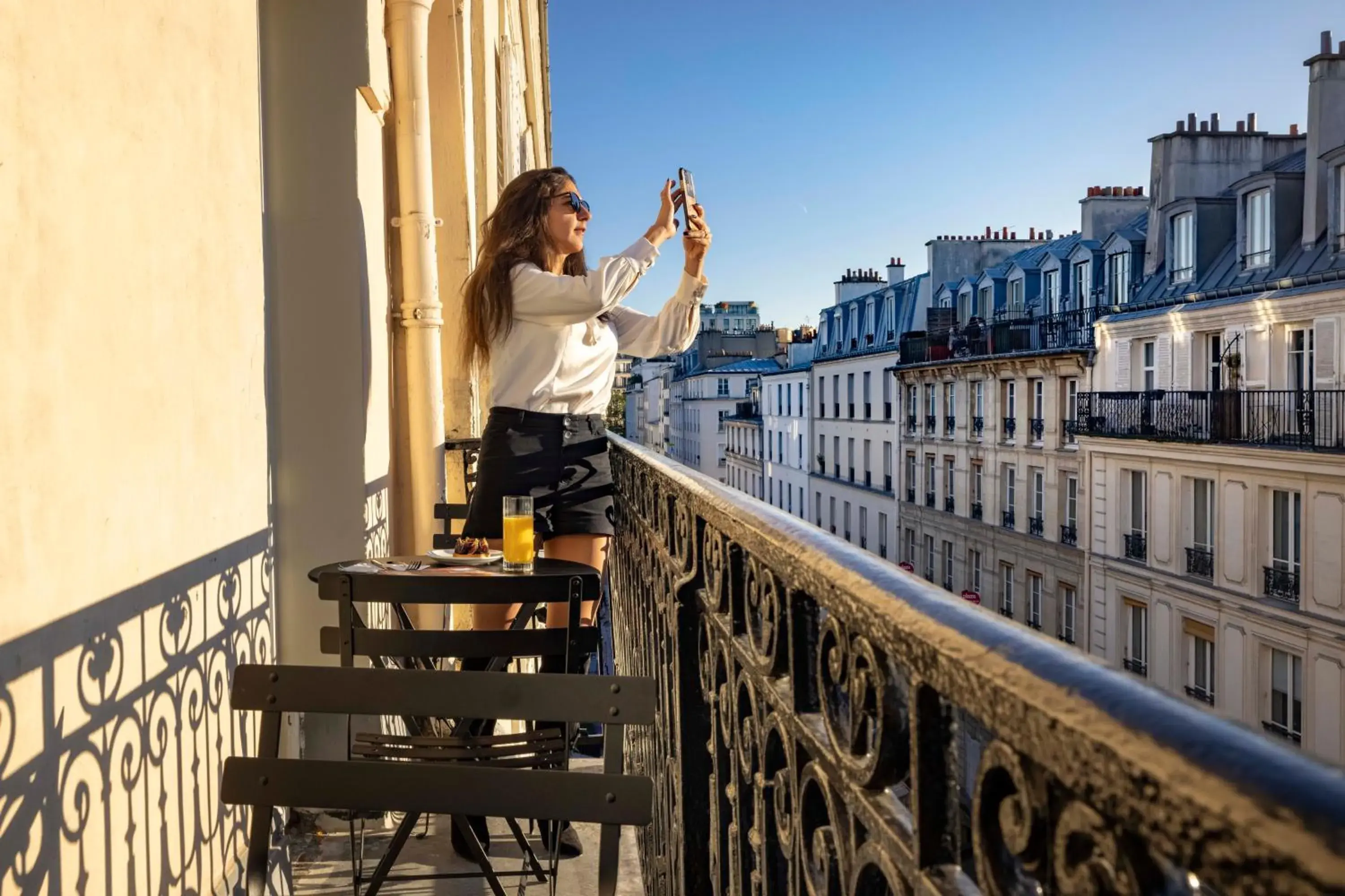 City view in Grand Hôtel Lévêque City view in Grand Hôtel Lévêque