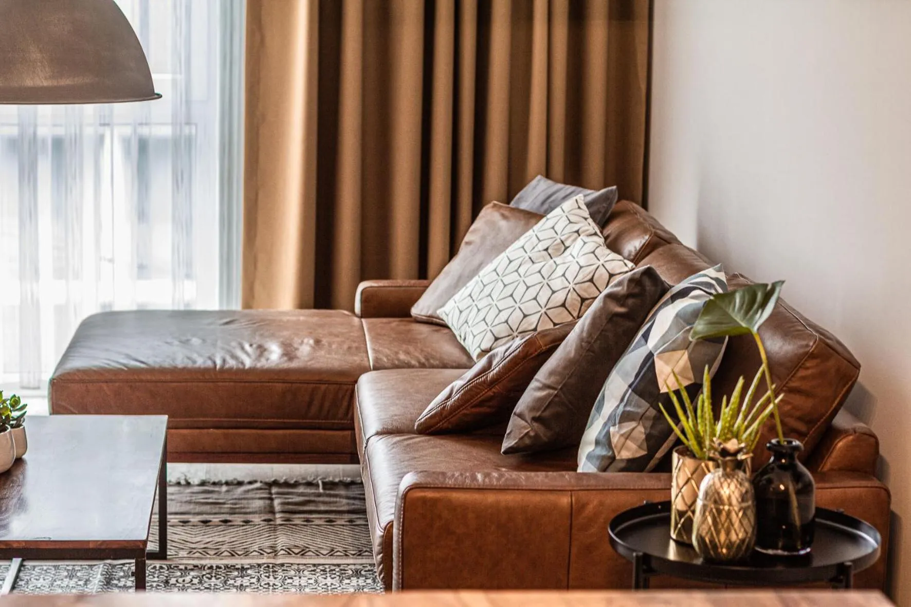 Living room in Sleep Inn Düsseldorf Suites