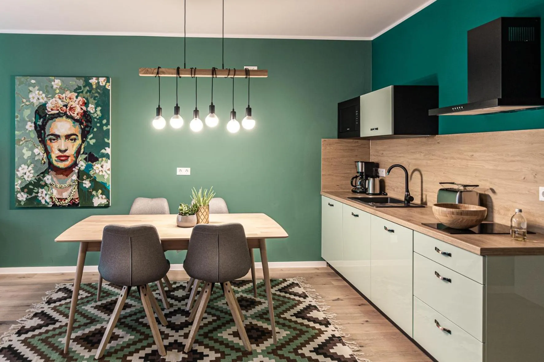 Kitchen or kitchenette in Sleep Inn Düsseldorf Suites