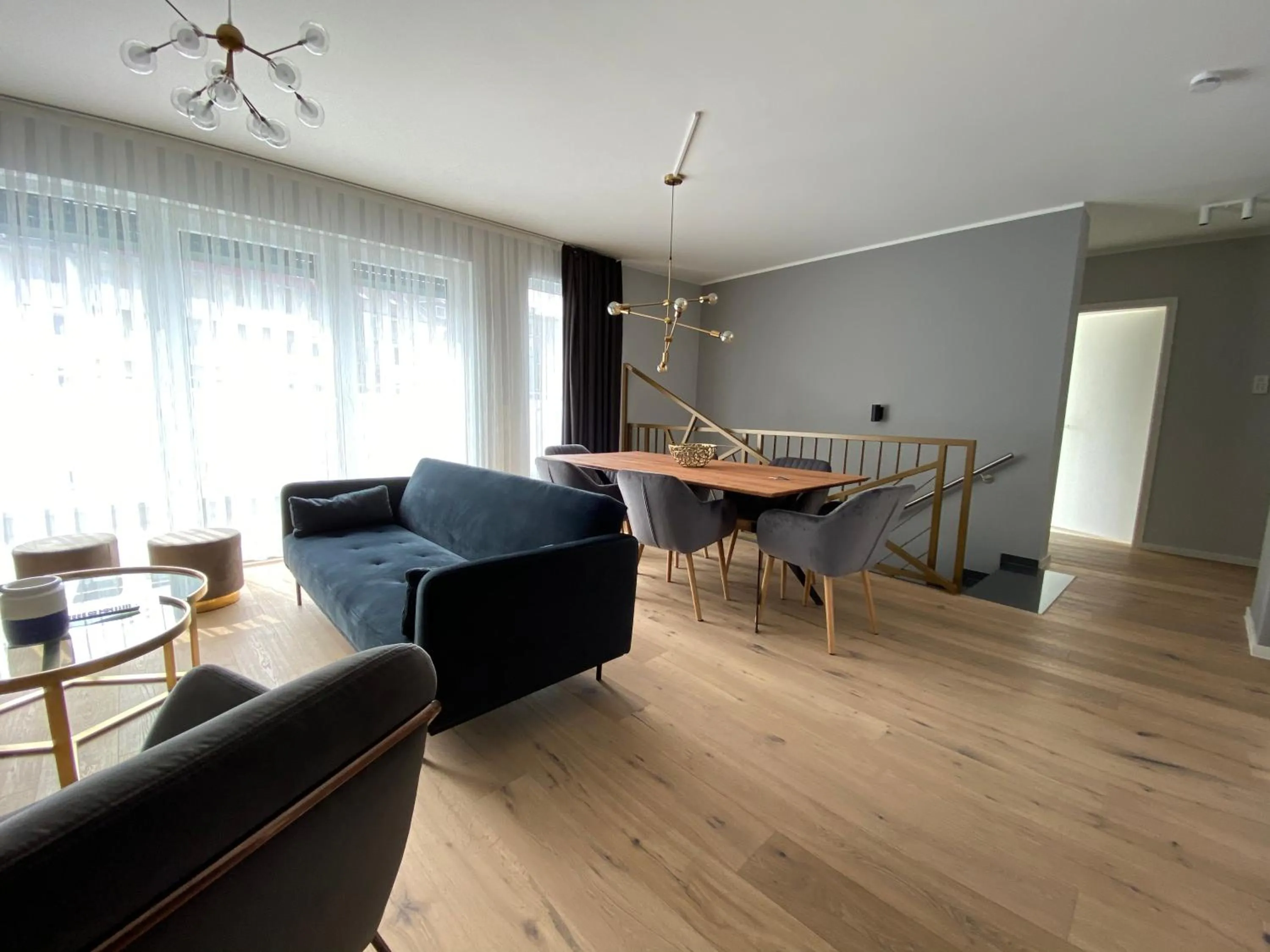 Living room in Sleep Inn Düsseldorf Suites