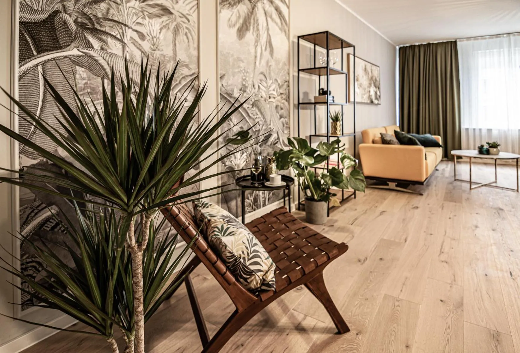 Living room in Sleep Inn Düsseldorf Suites